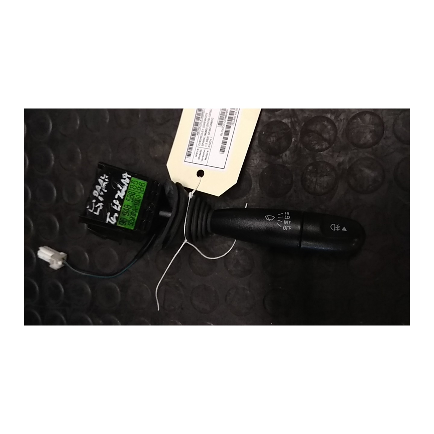 BLOCCO COMANDI TERGICRISTALLI 005 CHEVROLET (DAEWOO) SPARK (M300) (01/10-12/15) B12D1 96948586