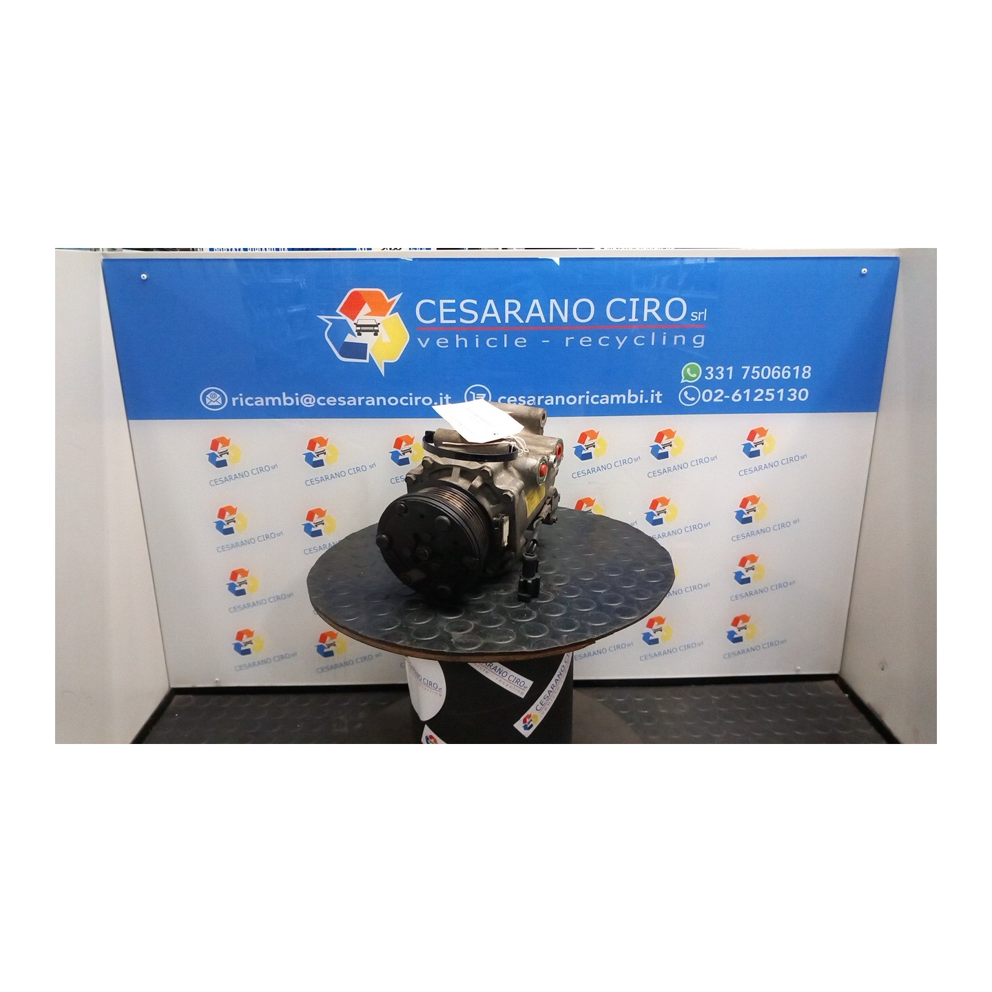 COMPRESSORE A/C 080 FORD FIESTA (CBK) (03/02-12/05) FXJA 4588121