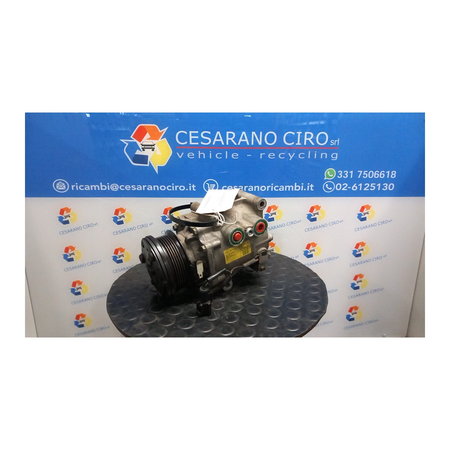 COMPRESSORE A/C 080 FORD FIESTA (CBK) (03/02-12/05) FXJA 4588121