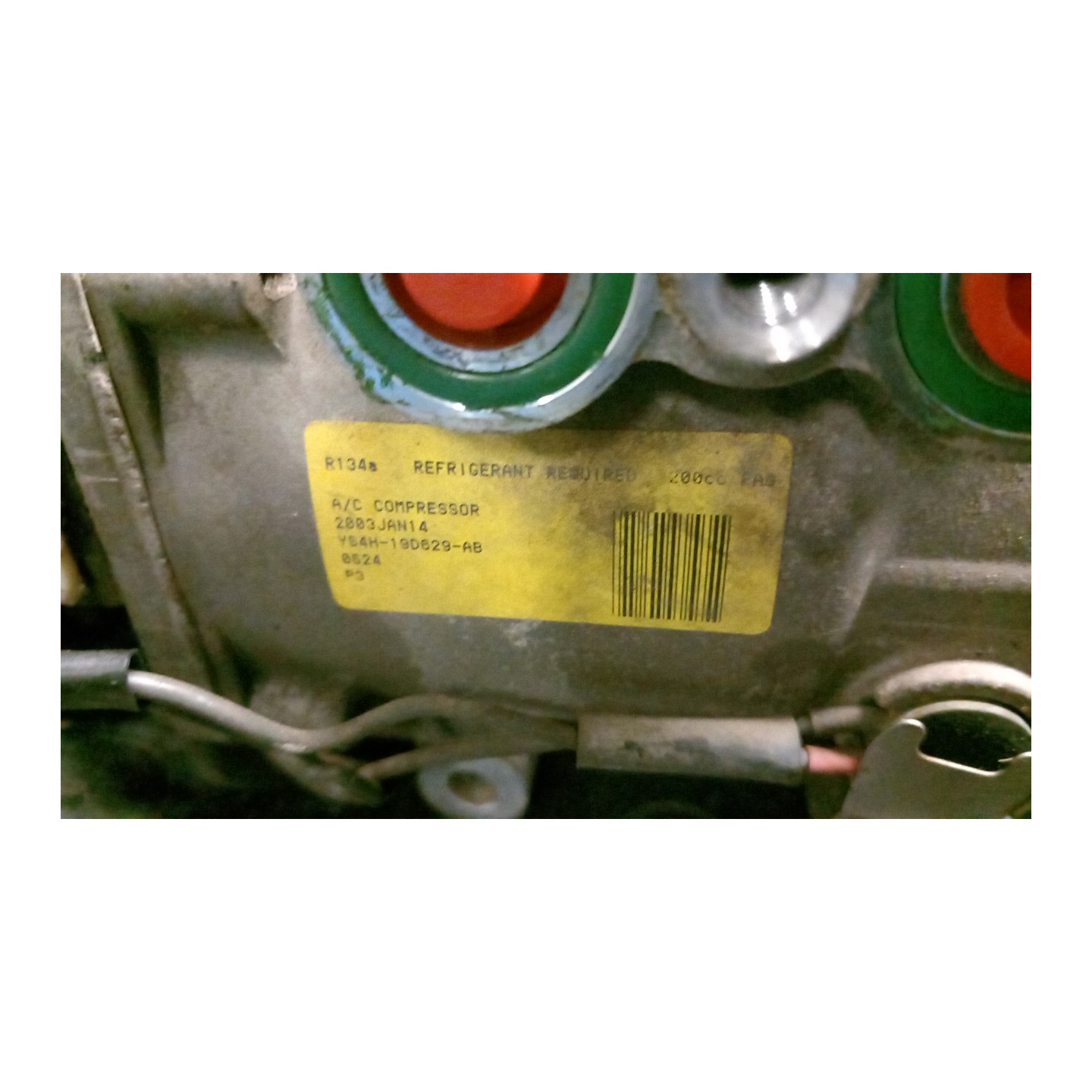 COMPRESSORE A/C 080 FORD FIESTA (CBK) (03/02-12/05) FXJA 4588121