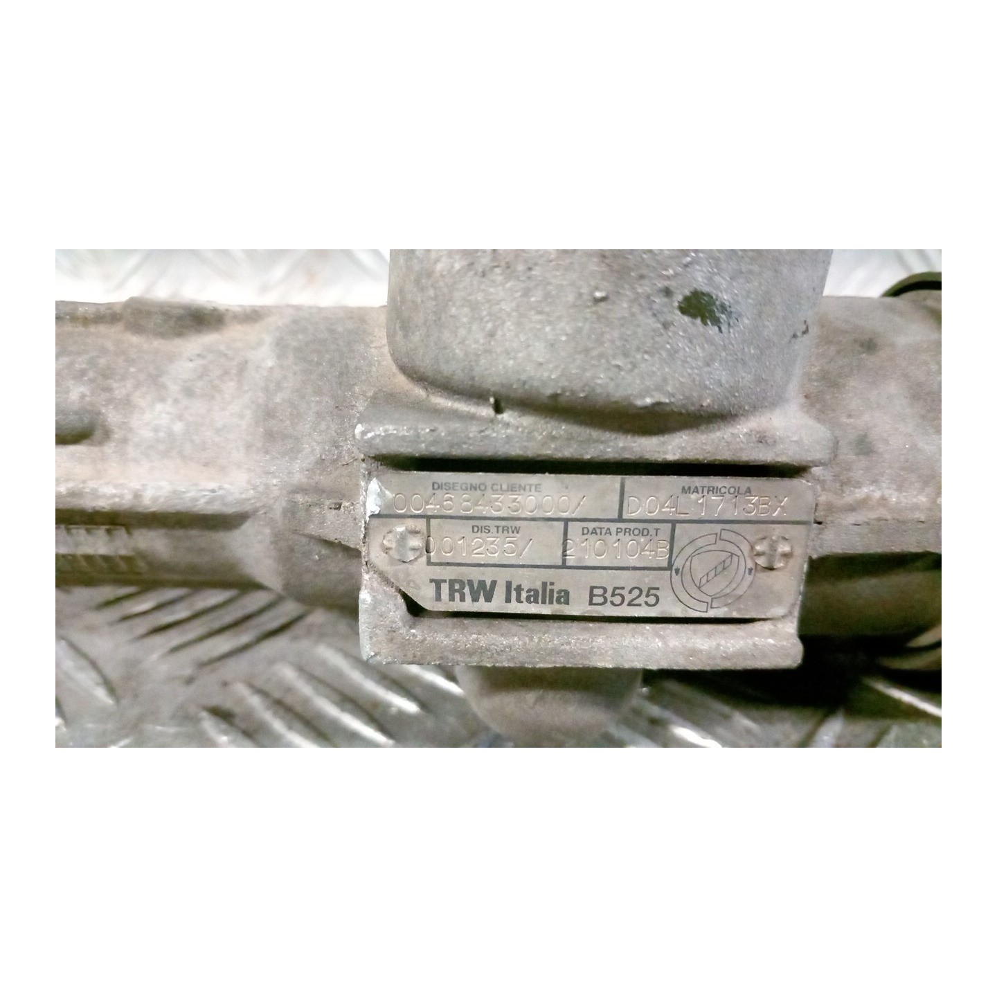 SCATOLA STERZO SERVOASSISTITA ELETTRONICA SERVOGUIDA ELETTRICA 090 FIAT PUNTO (2U) (07/03-01/07) 188A5000 46843300