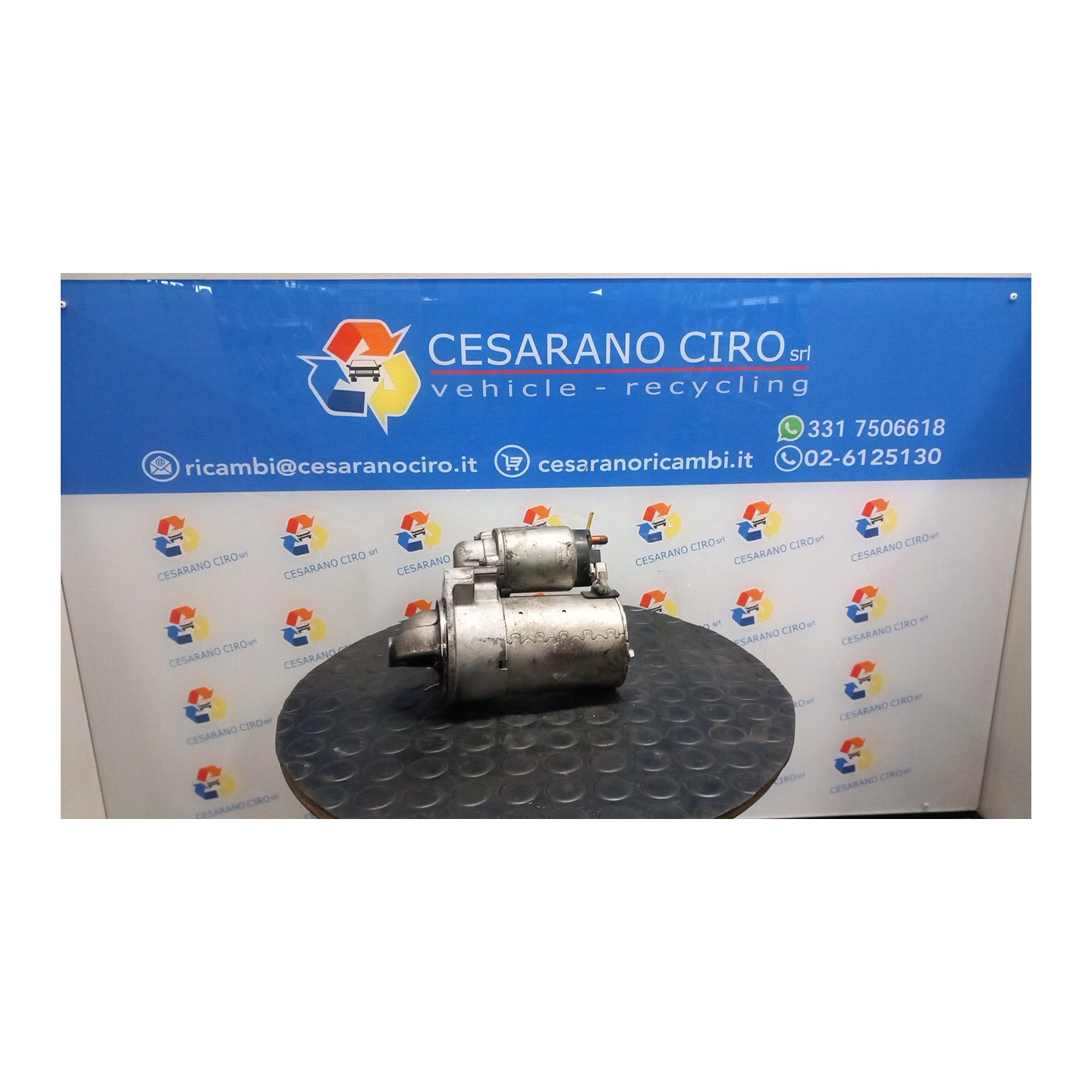 MOTORINO AVVIAMENTO 098 CHEVROLET (DAEWOO) SPARK (M300) (01/10-12/15) B12D1 96963483