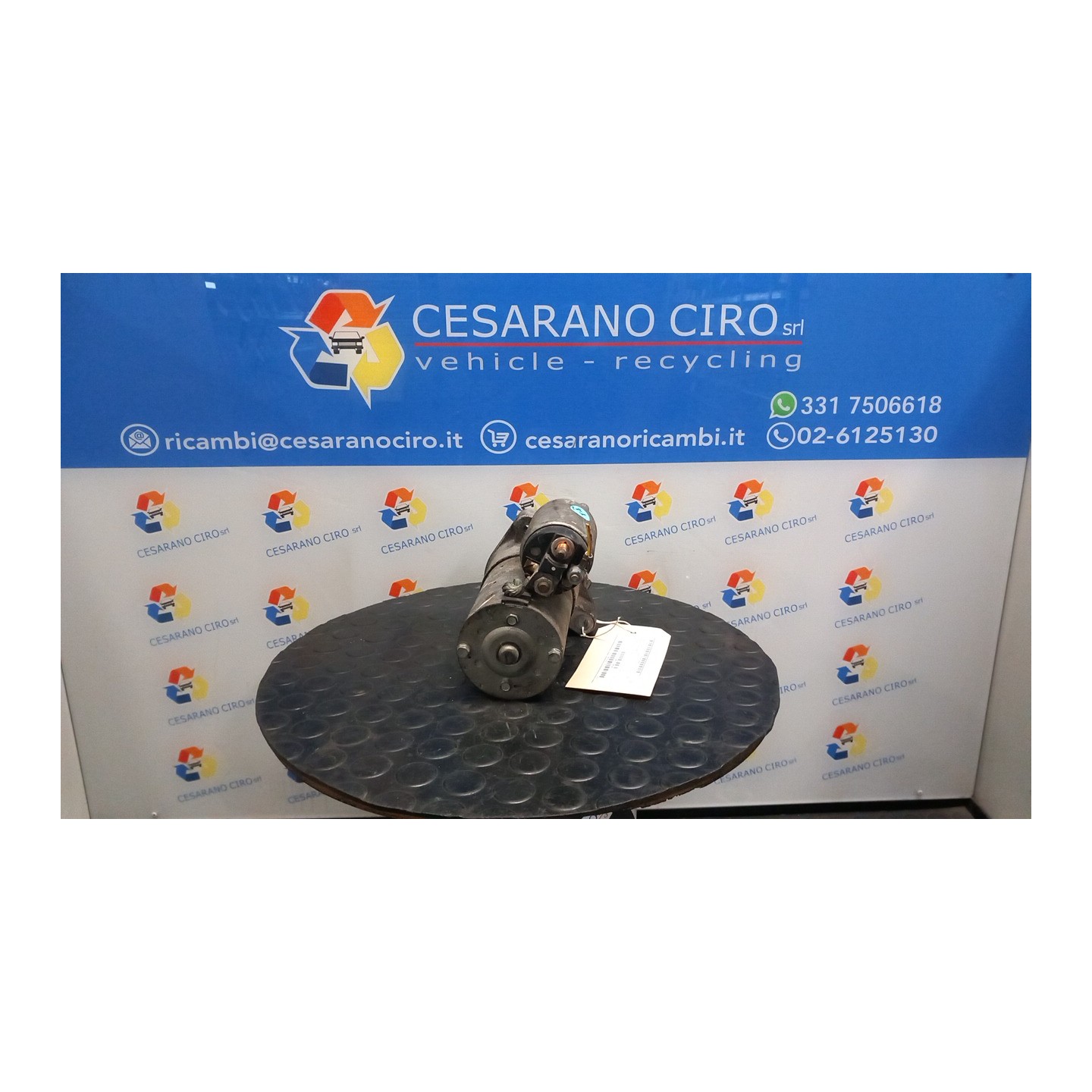 MOTORINO AVVIAMENTO 098 CHEVROLET (DAEWOO) SPARK (M300) (01/10-12/15) B12D1 96963483