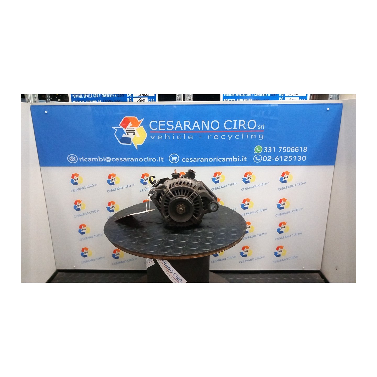 ALTERNATORE 009 TOYOTA YARIS VERSO (04/00-10/06) 2NZFE 2706021020