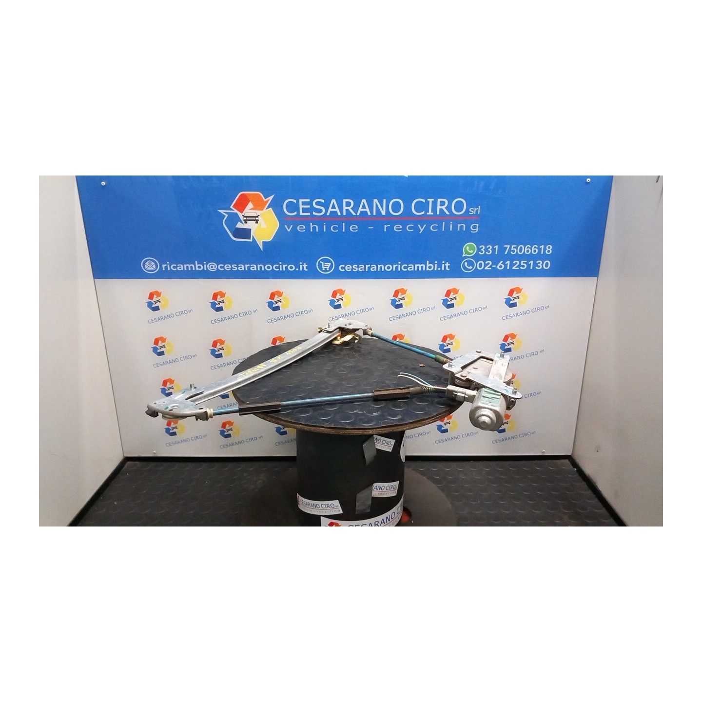 ALZACRISTALLO ELETTR. PORTA POST. DX. 043 CITROEN XSARA PICASSO (12/99-01/10) 9HZ 922367