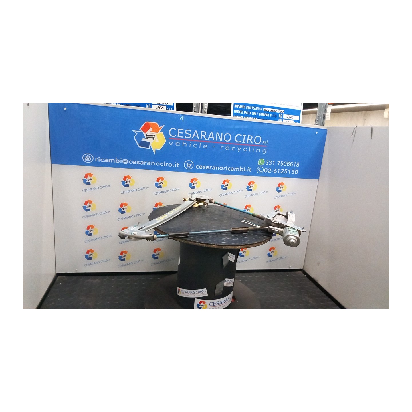 ALZACRISTALLO ELETTR. PORTA POST. DX. 043 CITROEN XSARA PICASSO (12/99-01/10) 9HZ 922367