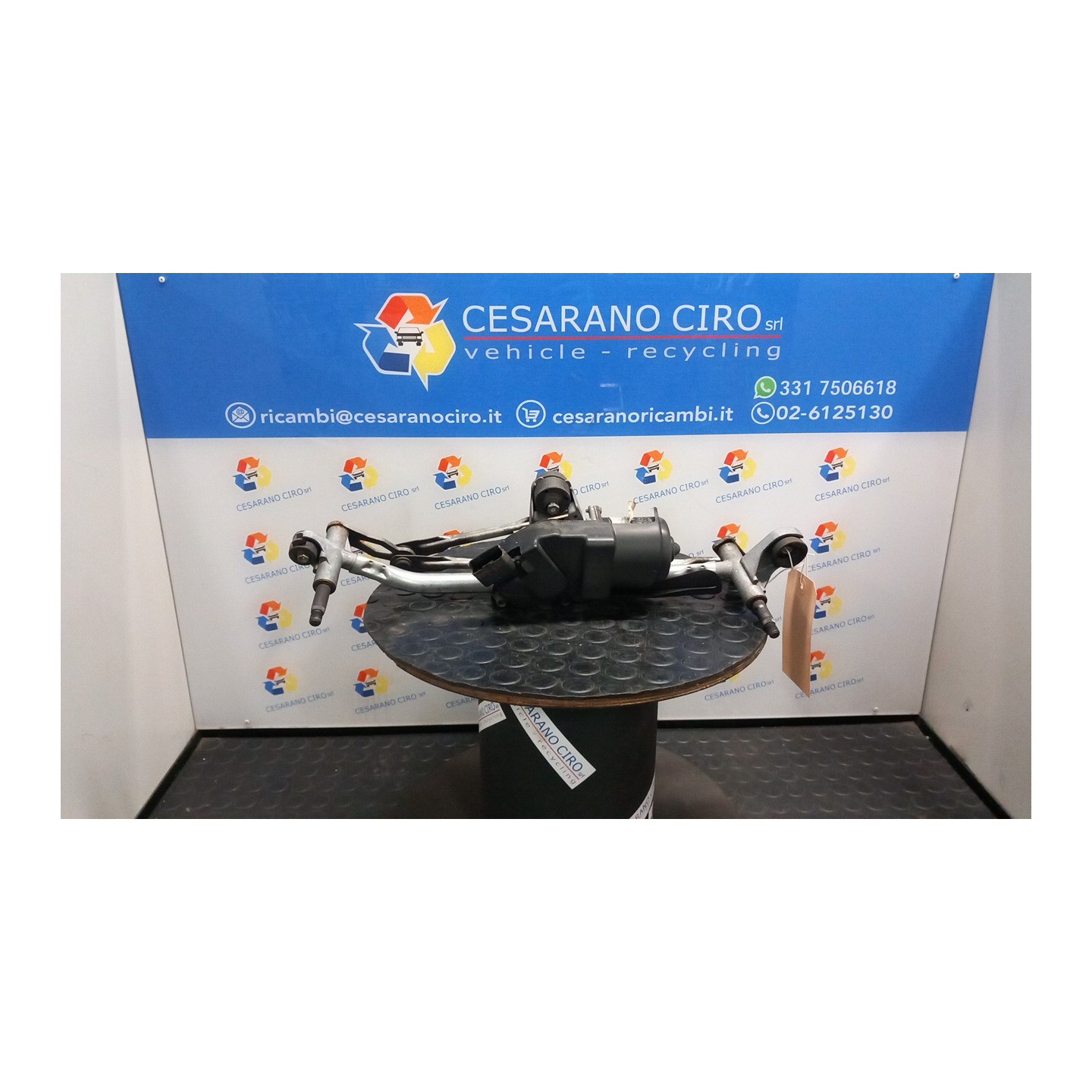 MECCANISMO TERGIPARABREZZA CON MOTORINO 065 PEUGEOT 1007 (04/05-06/10) 8HZ 6405Q8