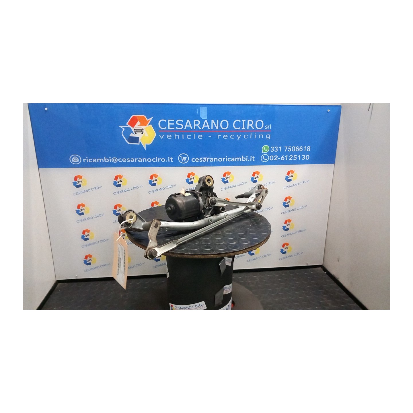 MECCANISMO TERGIPARABREZZA CON MOTORINO 065 PEUGEOT 1007 (04/05-06/10) 8HZ 6405Q8