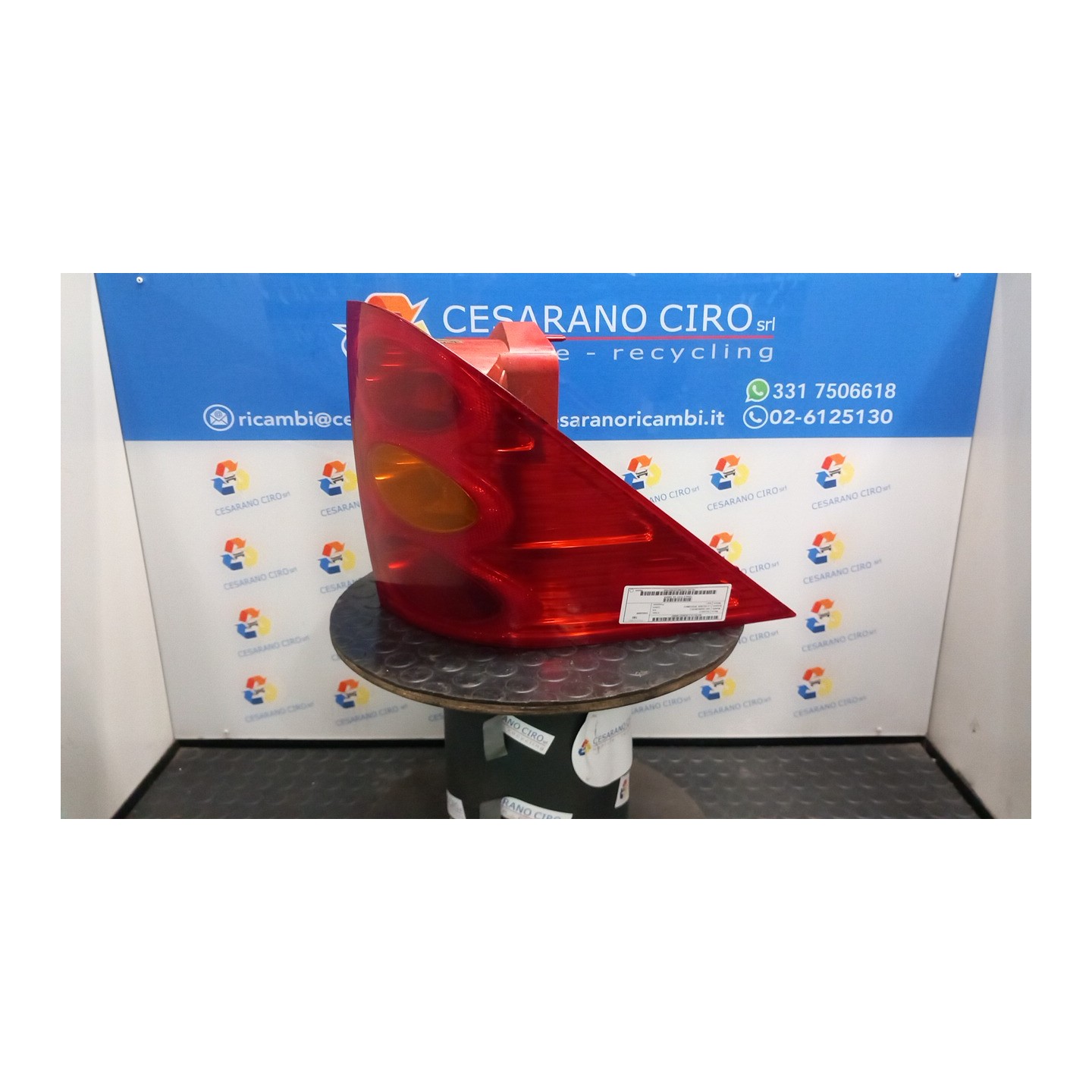 FANALE POST. SX. 067 PEUGEOT 1007 (04/05-06/10) 8HZ 6350V5