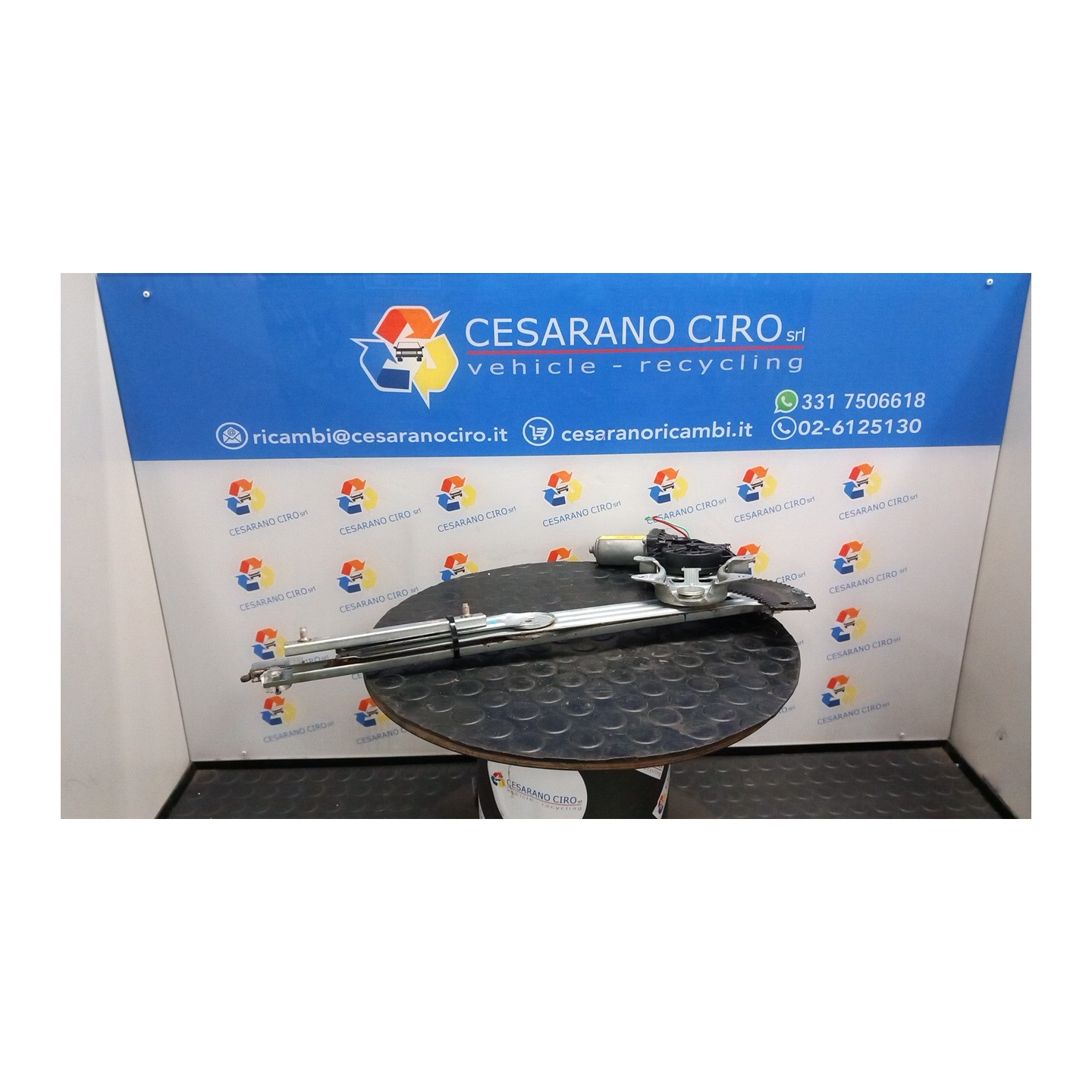 ALZACRISTALLO ELETTR. PORTA ANT. SX. 078 NISSAN MICRA (K13K) (09/10-) HR12 807211HB0A