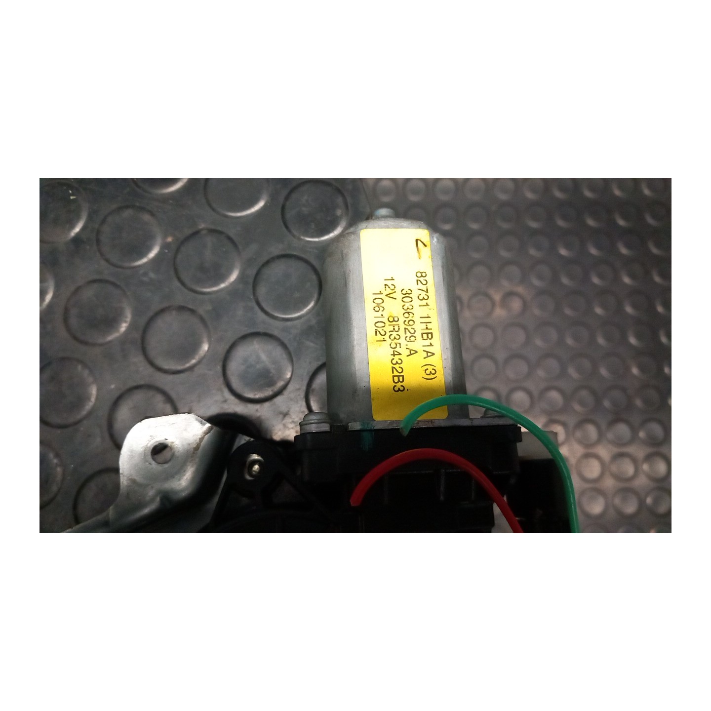 ALZACRISTALLO ELETTR. PORTA ANT. SX. 078 NISSAN MICRA (K13K) (09/10-) HR12 807211HB0A