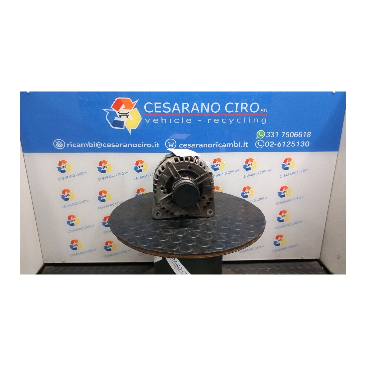 ALTERNATORE BOSCH ROTAZ. 180A 006 VOLKSWAGEN PASSAT (3C) (02/05-12/10) CBA 03G903023X