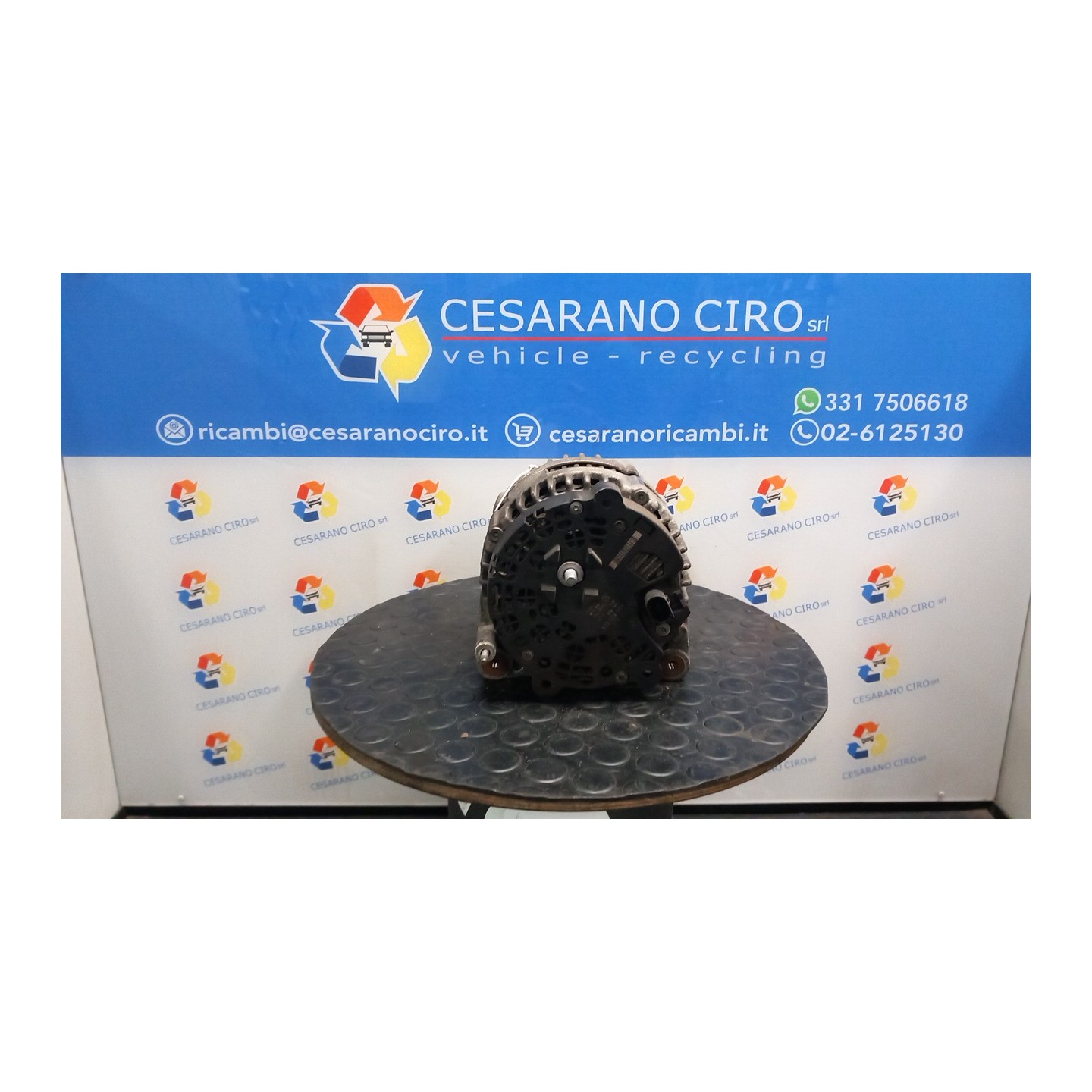 ALTERNATORE BOSCH ROTAZ. 180A 006 VOLKSWAGEN PASSAT (3C) (02/05-12/10) CBA 03G903023X