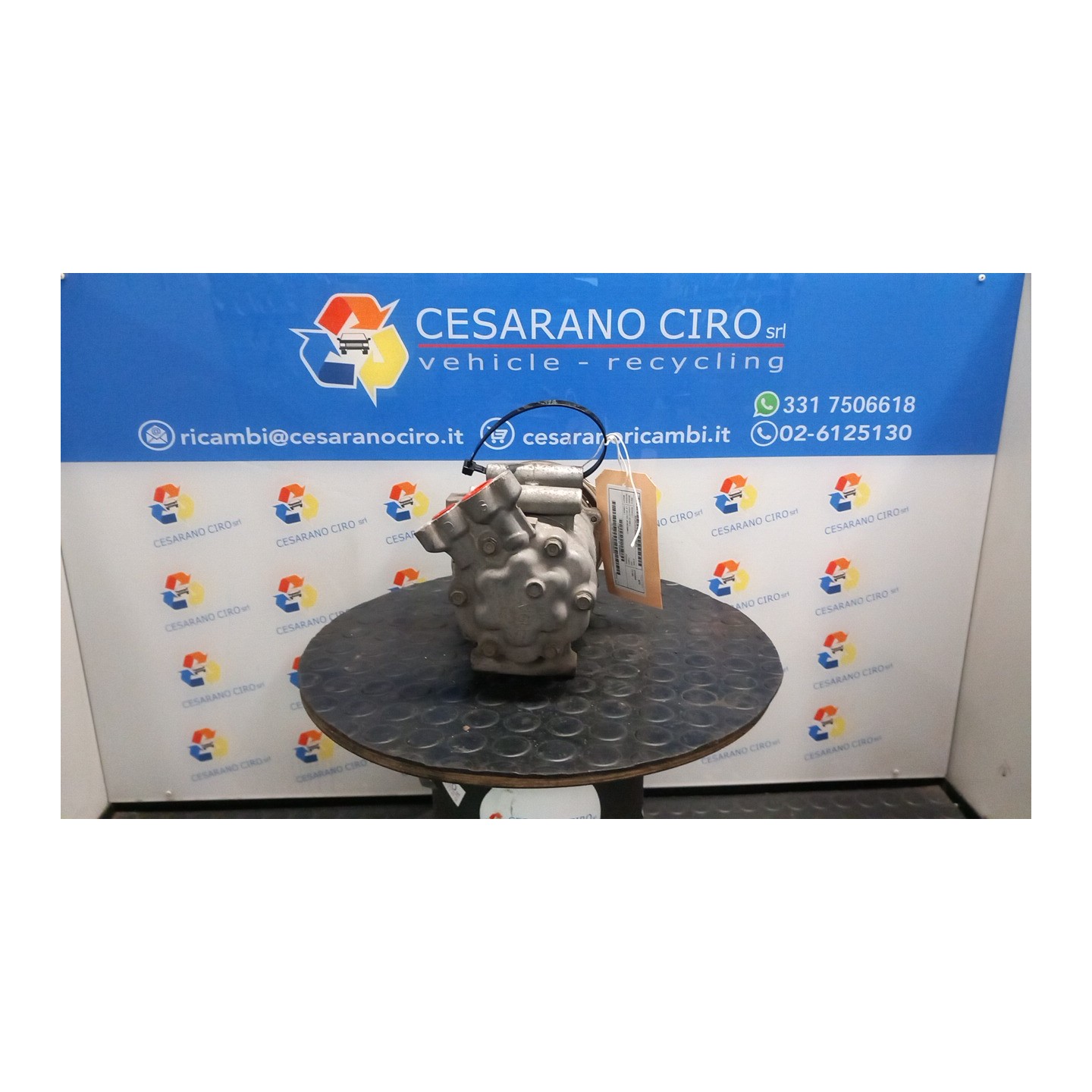 COMPRESSORE A/C 015 RENAULT KANGOO (01/08-) K4MG8 8200866437