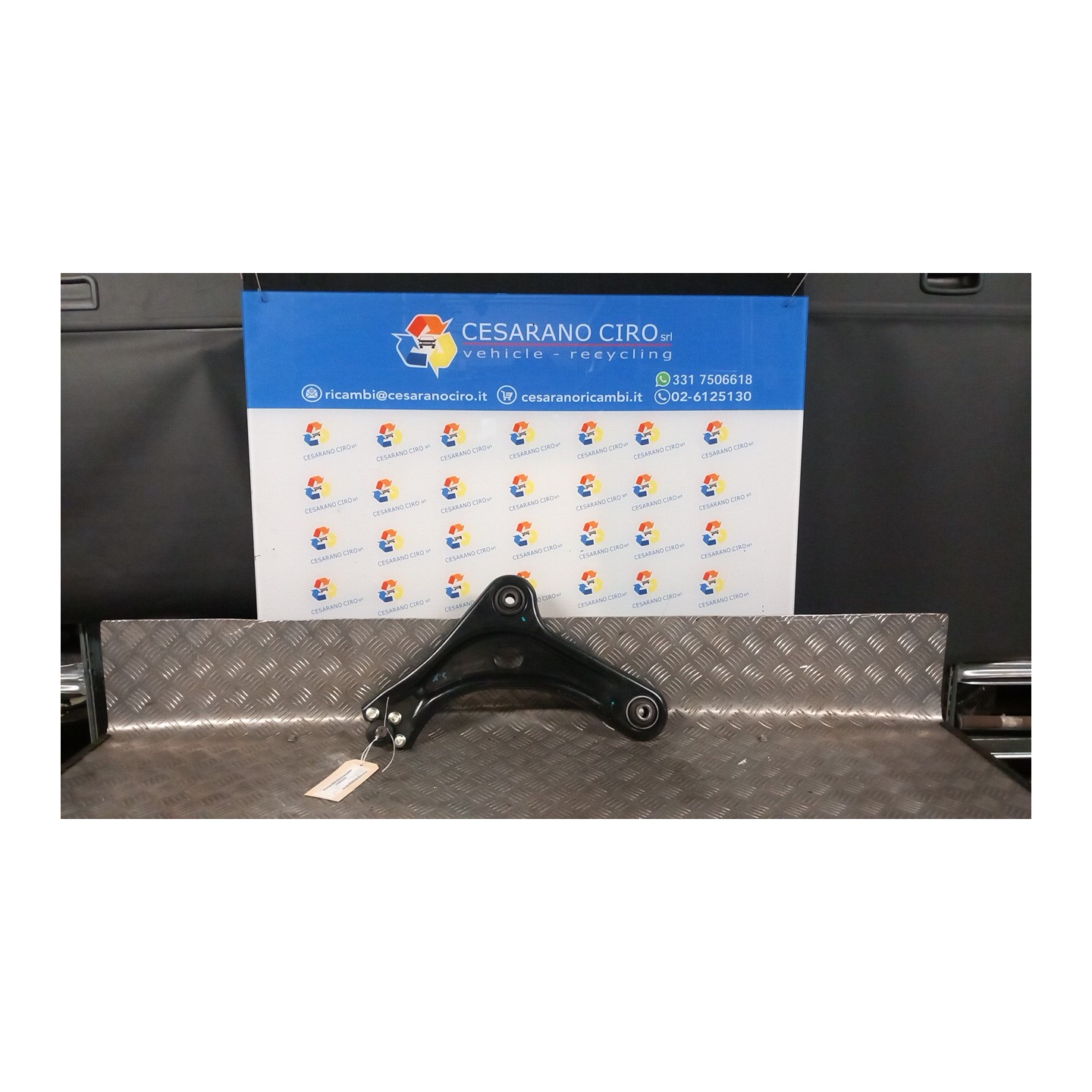BRACCIO OSCILLANTE SOSP. ANT. SX. 034 PEUGEOT 1007 (04/05-06/10) 8HZ 3520T3