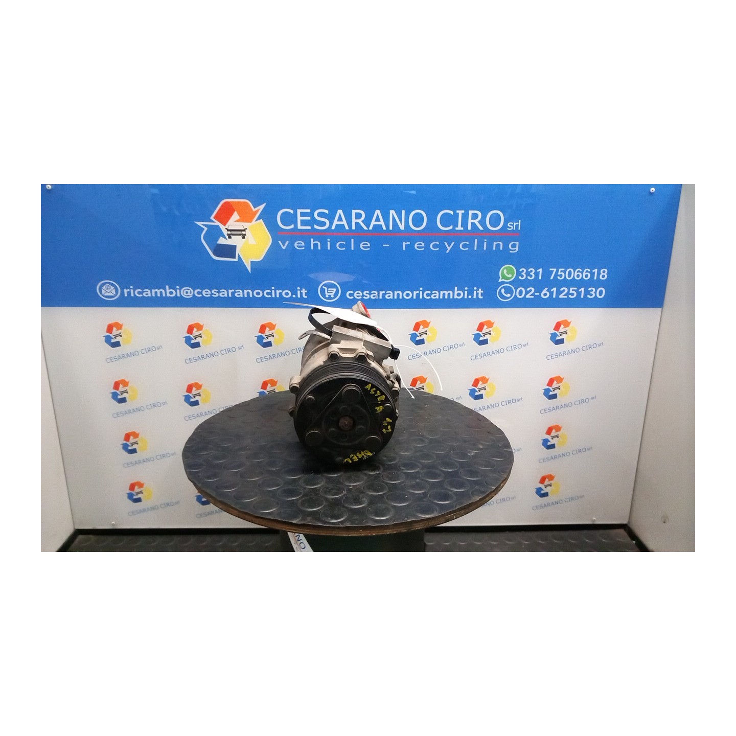 COMPRESSORE A/C 053 OPEL ASTRA (T98) (03/98-09/04) Y17DT 24422013