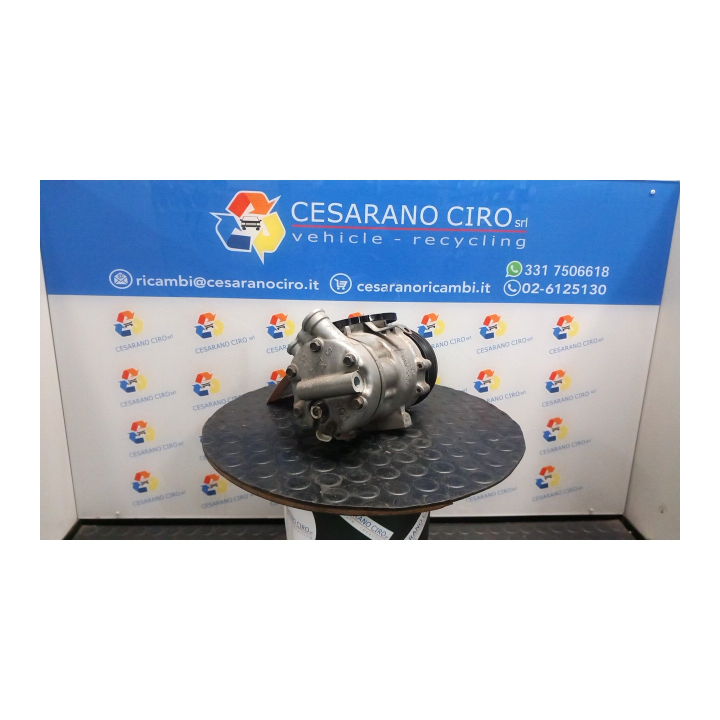 COMPRESSORE A/C 053 OPEL ASTRA (T98) (03/98-09/04) Y17DT 24422013
