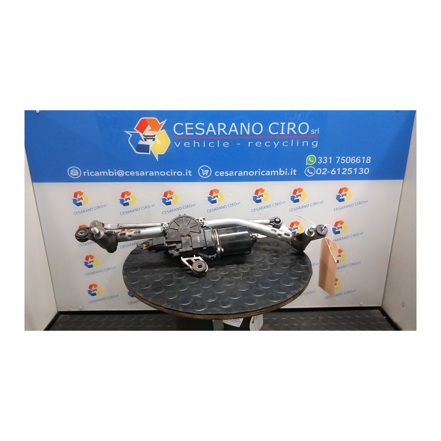 MECCANISMO TERGIPARABREZZA 068 CHEVROLET (DAEWOO) SPARK (M300) (01/10-12/15) B10D1 95228165