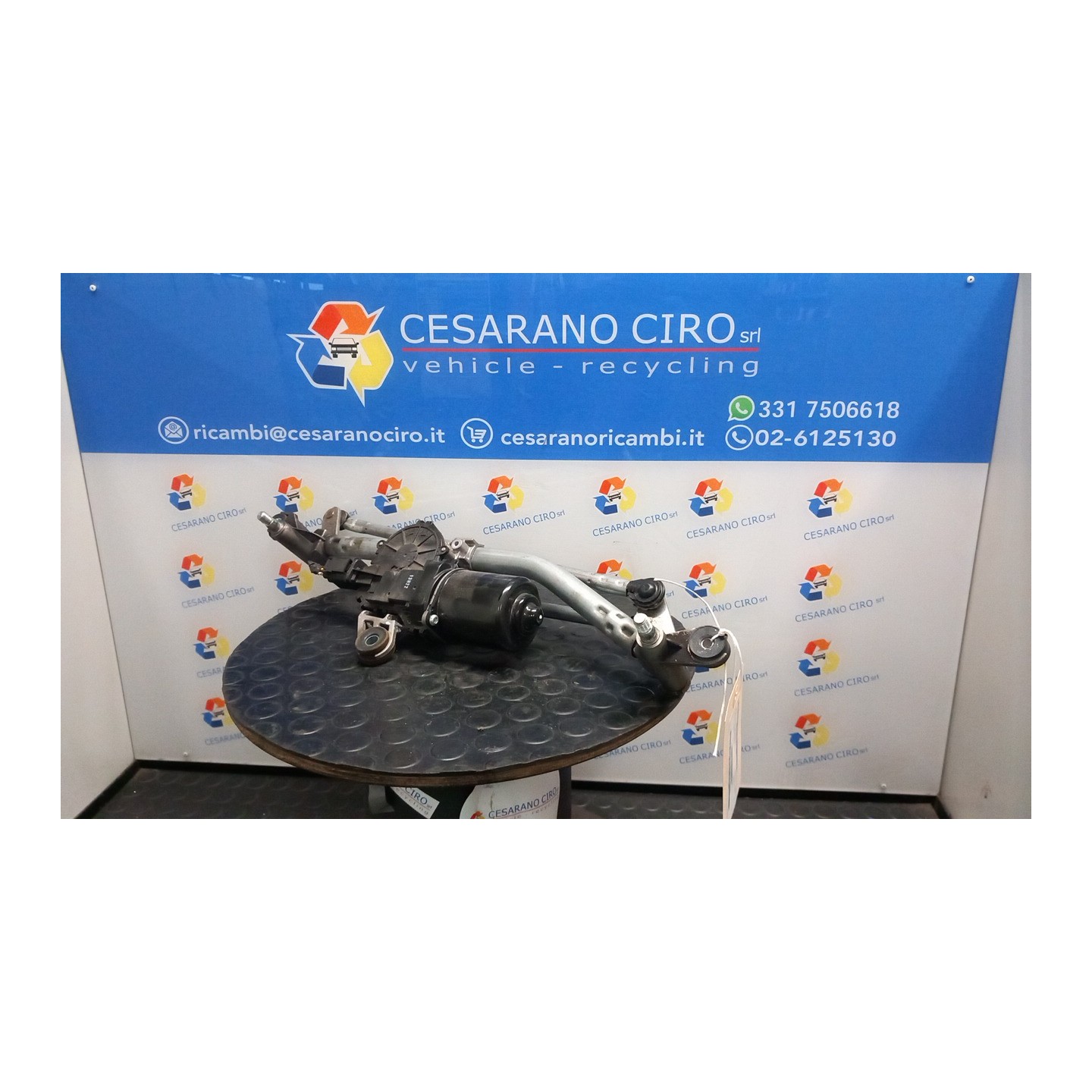 MECCANISMO TERGIPARABREZZA 068 CHEVROLET (DAEWOO) SPARK (M300) (01/10-12/15) B10D1 95228165