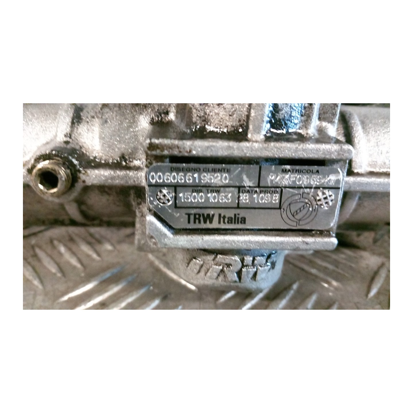 SCATOLA STERZO SERVOASSISTITA 053 ALFA ROMEO 166 (W9) (06/98-05/04) AR34201 60670958
