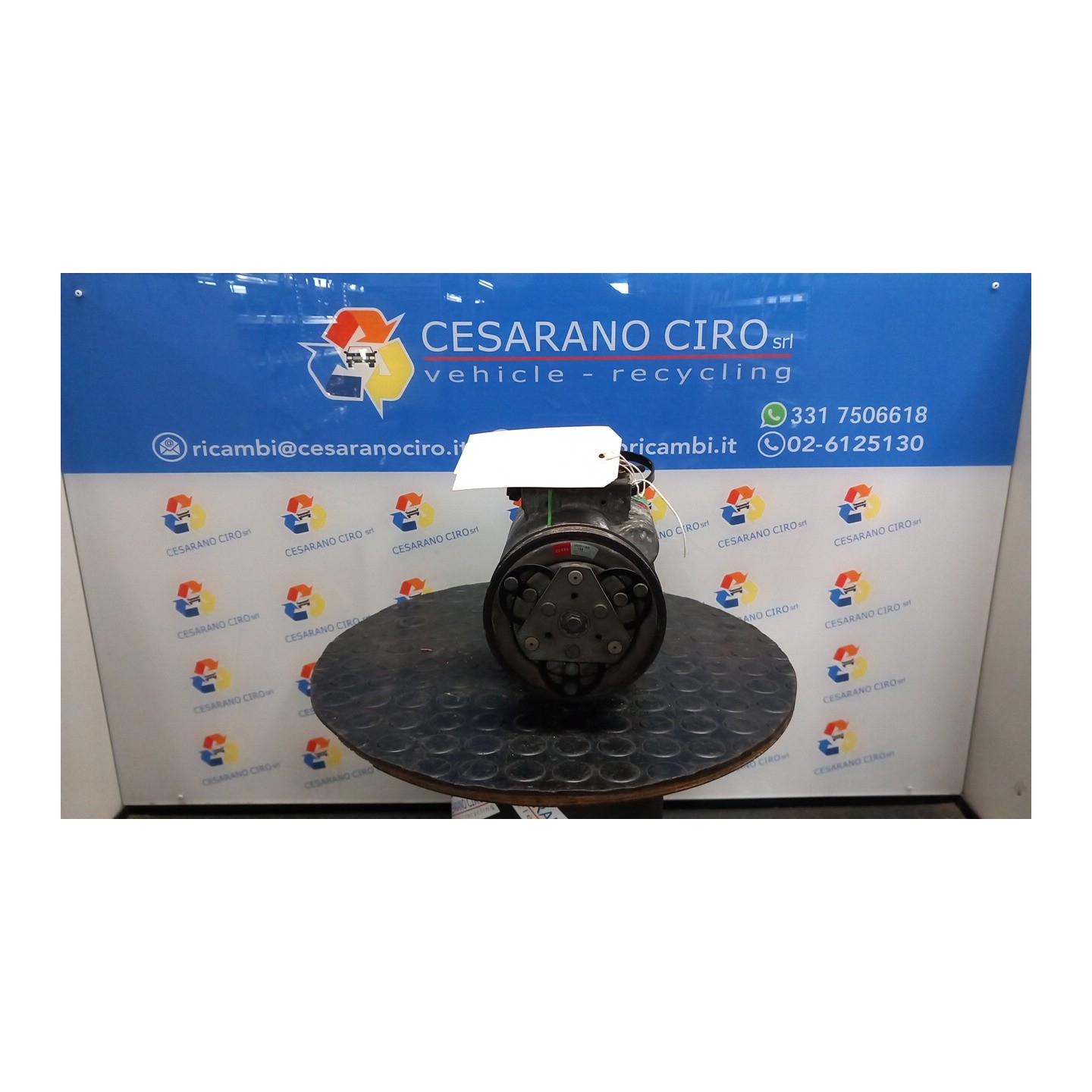 COMPRESSORE A/C ROTAZ 139 VOLKSWAGEN PASSAT (3B) (08/96-04/03) AEB 8D0260805MX