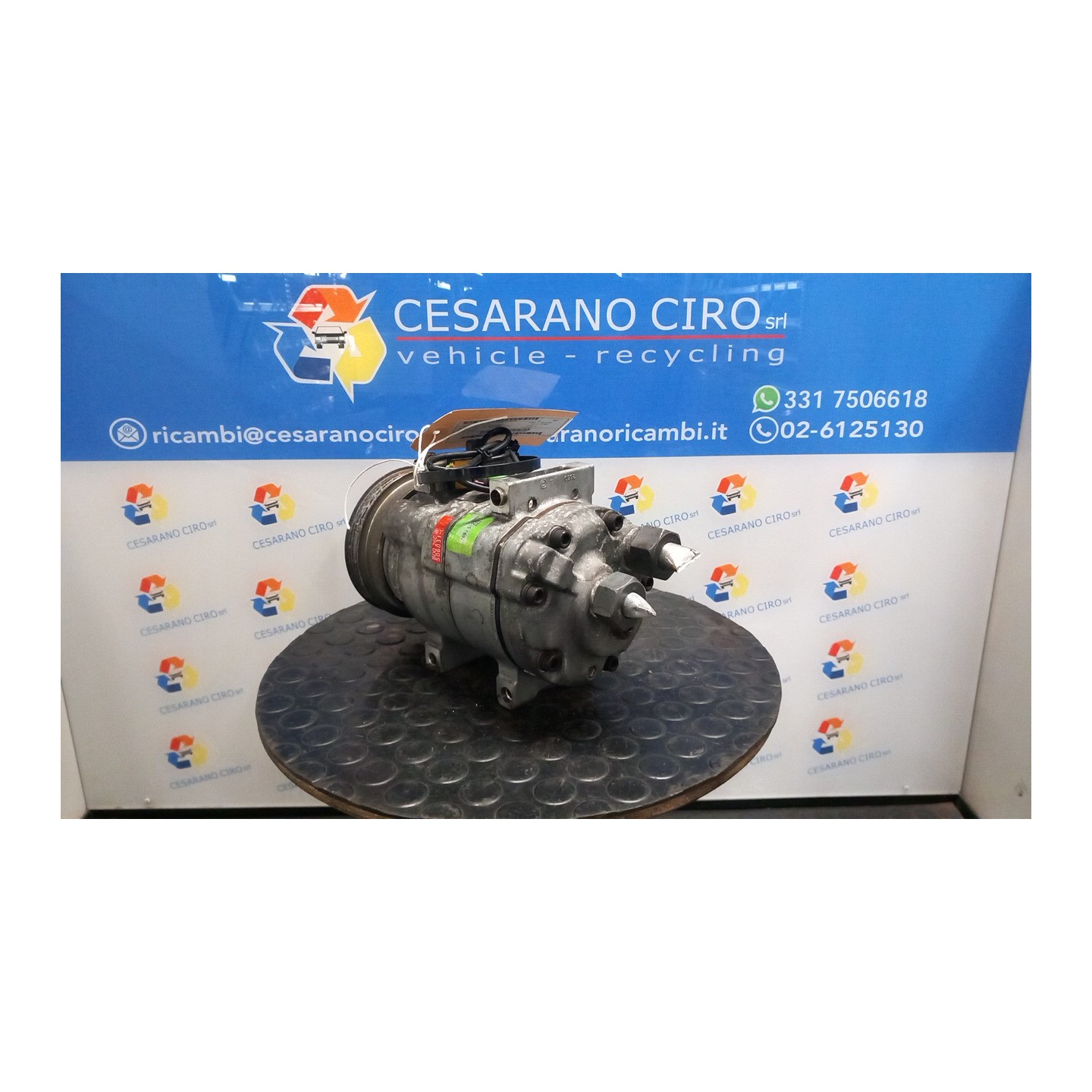 COMPRESSORE A/C ROTAZ 139 VOLKSWAGEN PASSAT (3B) (08/96-04/03) AEB 8D0260805MX
