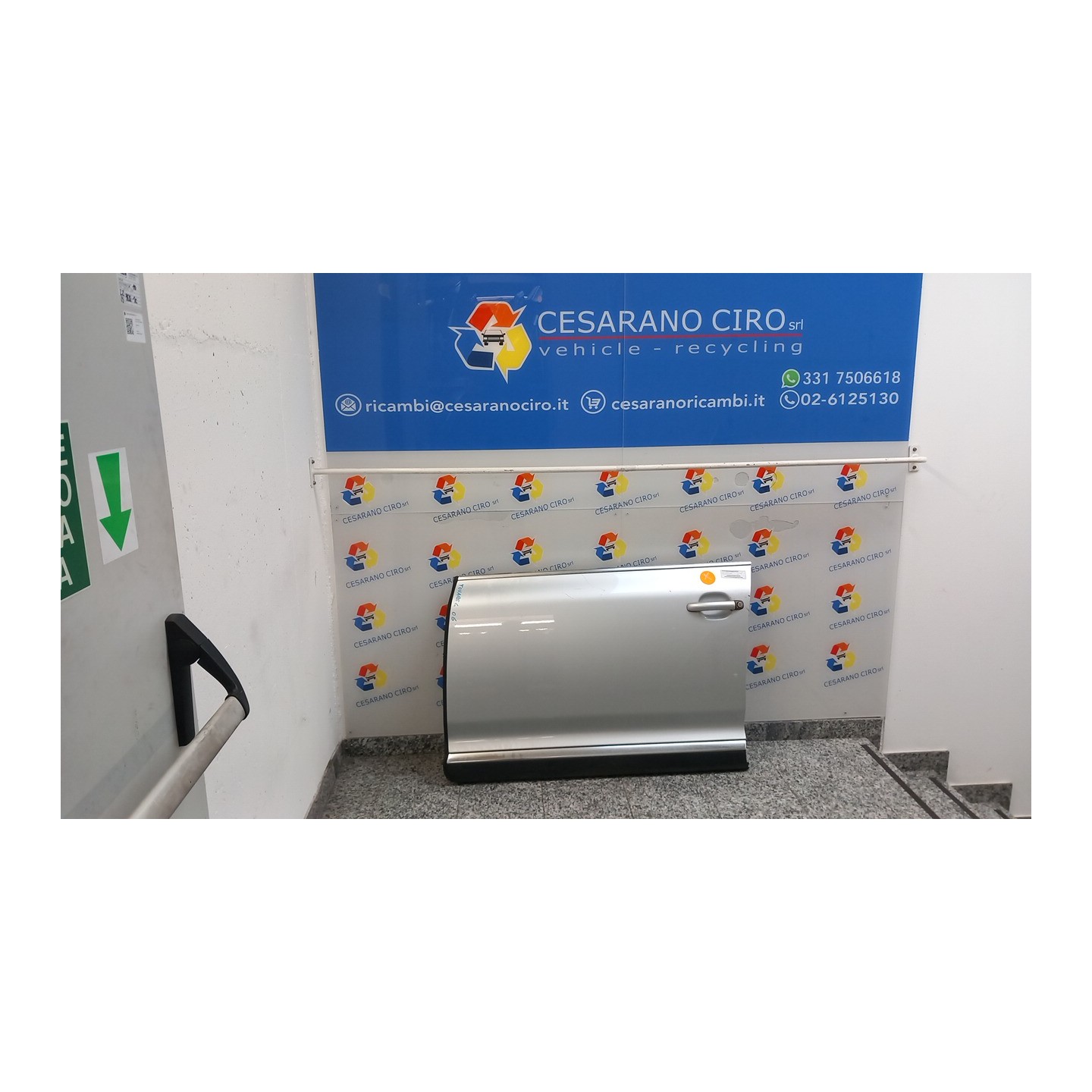 PANNELLO INT. PORTA ANT. CUOIO SX. 031 VOLKSWAGEN TOUAREG (7L) (12/02-05/10) BKS 7L6867011DH7B4