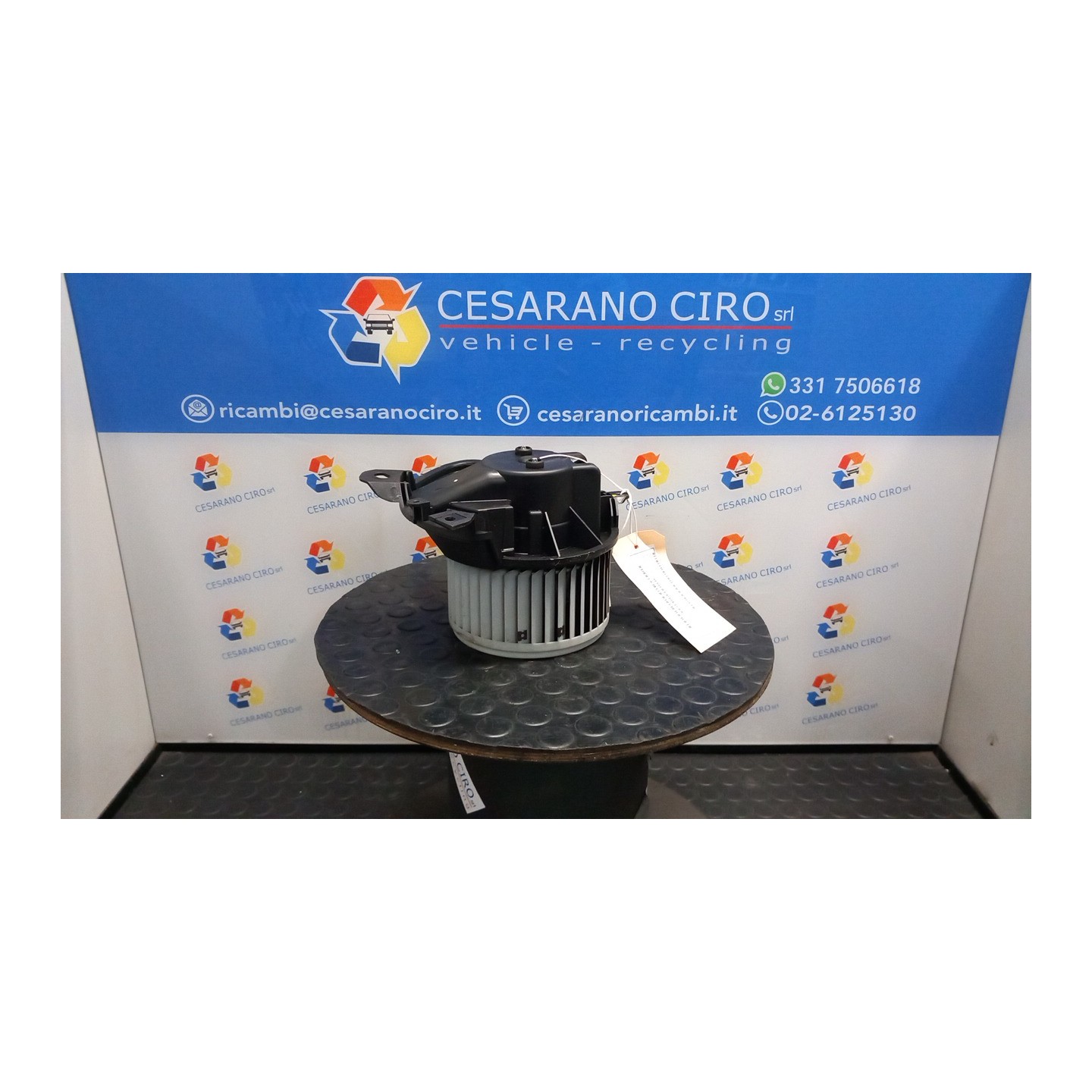 MOTORINO VENTILAZIONE ABITACOLO 051 PEUGEOT BIPPER VAN (A9) (10/07-) 199A9000 1611726380