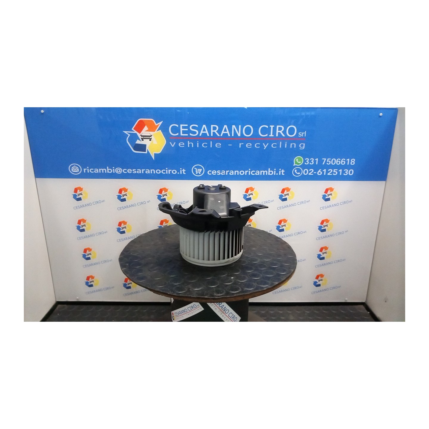 MOTORINO VENTILAZIONE ABITACOLO 051 PEUGEOT BIPPER VAN (A9) (10/07-) 199A9000 1611726380