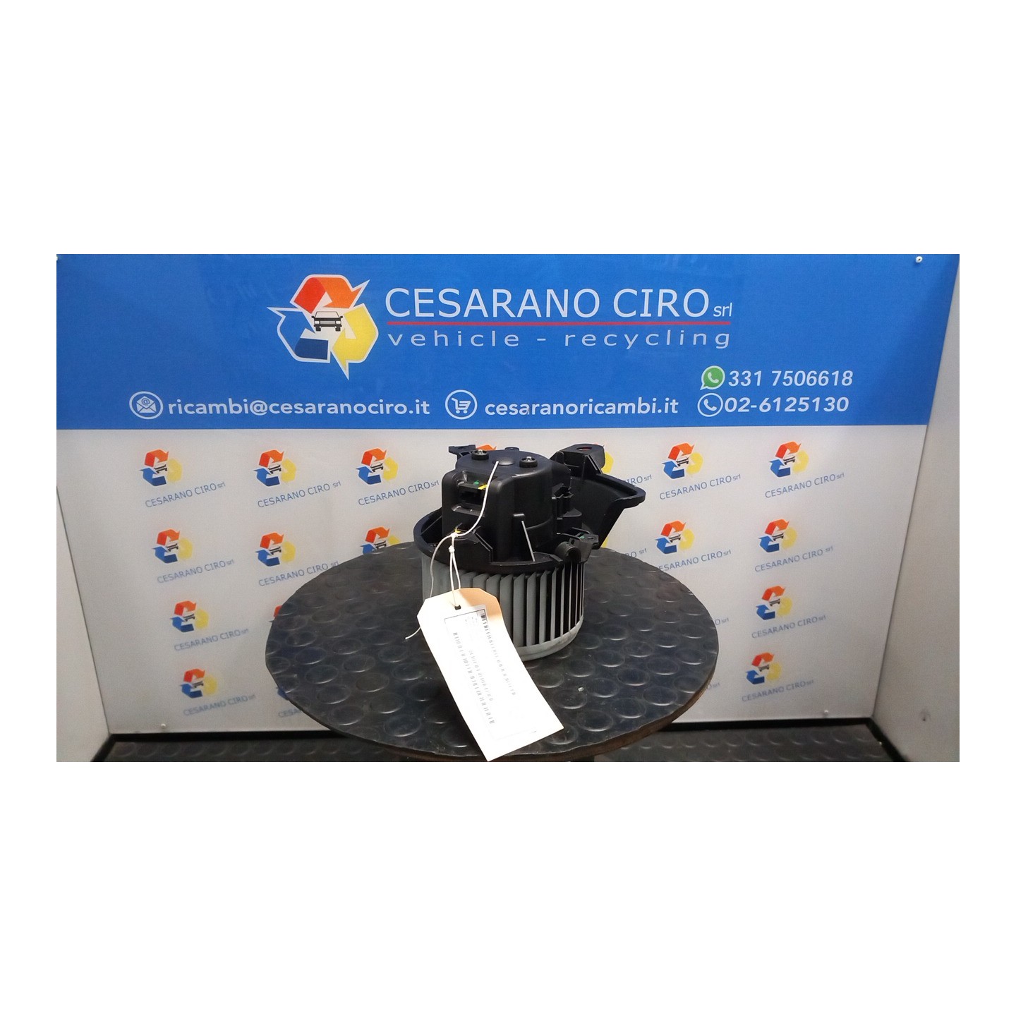 MOTORINO VENTILAZIONE ABITACOLO 051 PEUGEOT BIPPER VAN (A9) (10/07-) 199A9000 1611726380