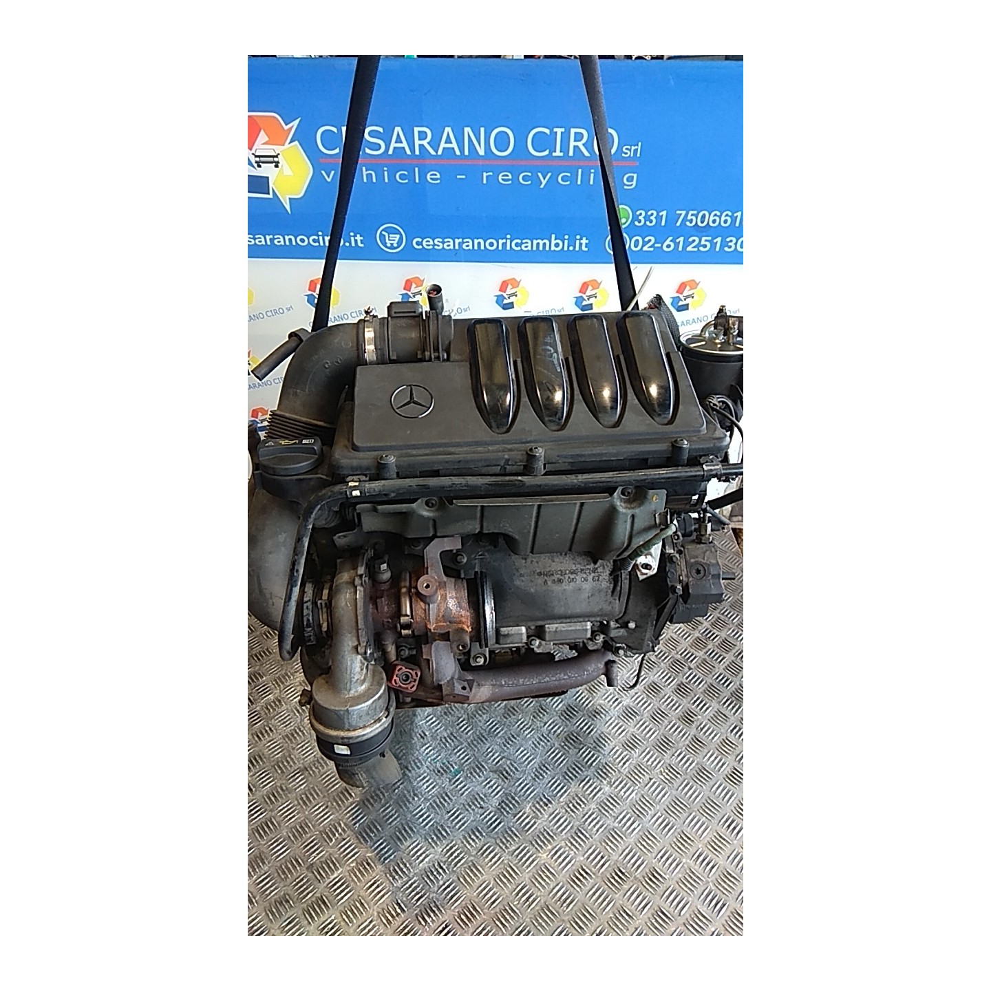 MOTORE COMPL. 025 MERCEDES-BENZ CLASSE A (W/C169) (07/04-04/13 640942 A6400105400