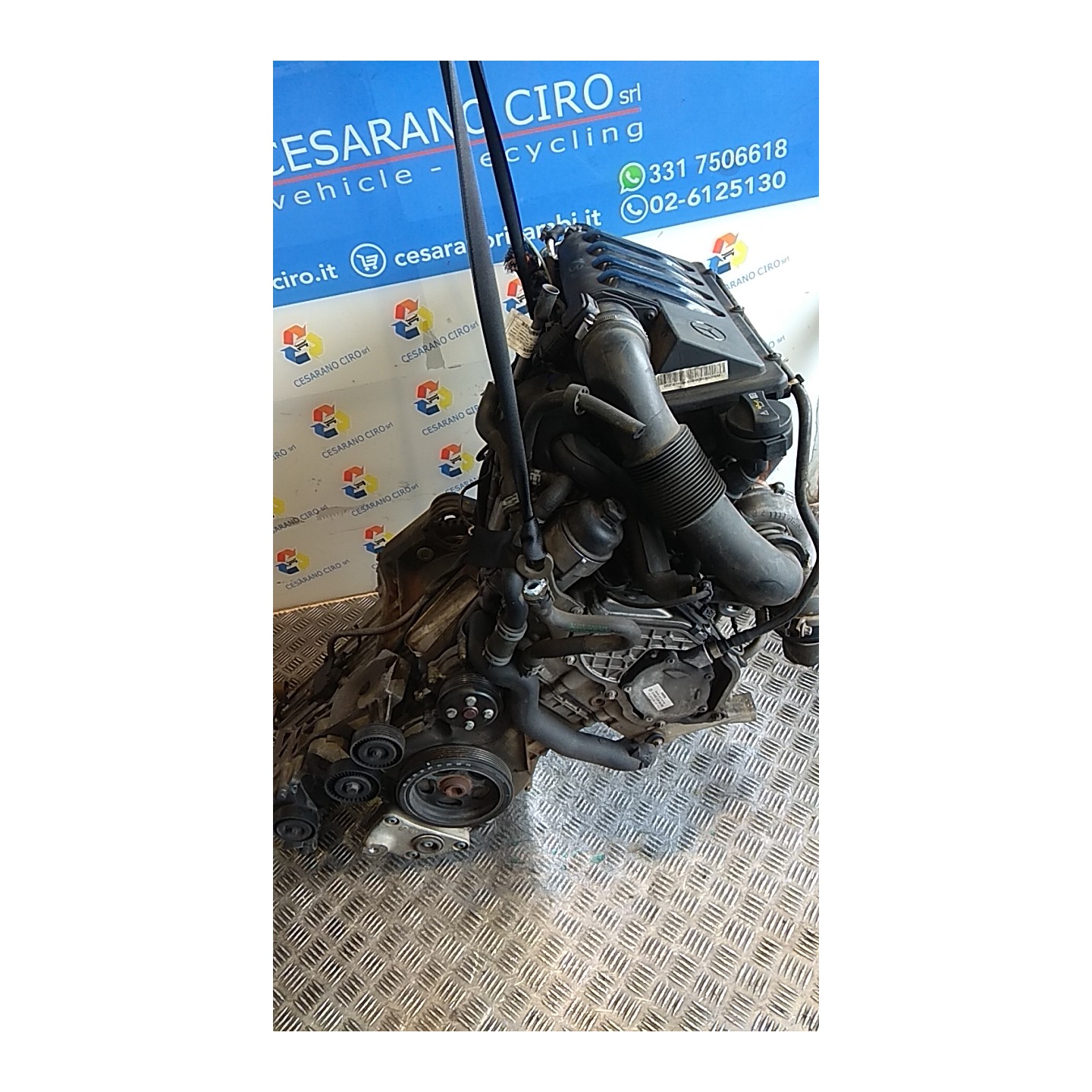 MOTORE COMPL. 025 MERCEDES-BENZ CLASSE A (W/C169) (07/04-04/13 640942 A6400105400