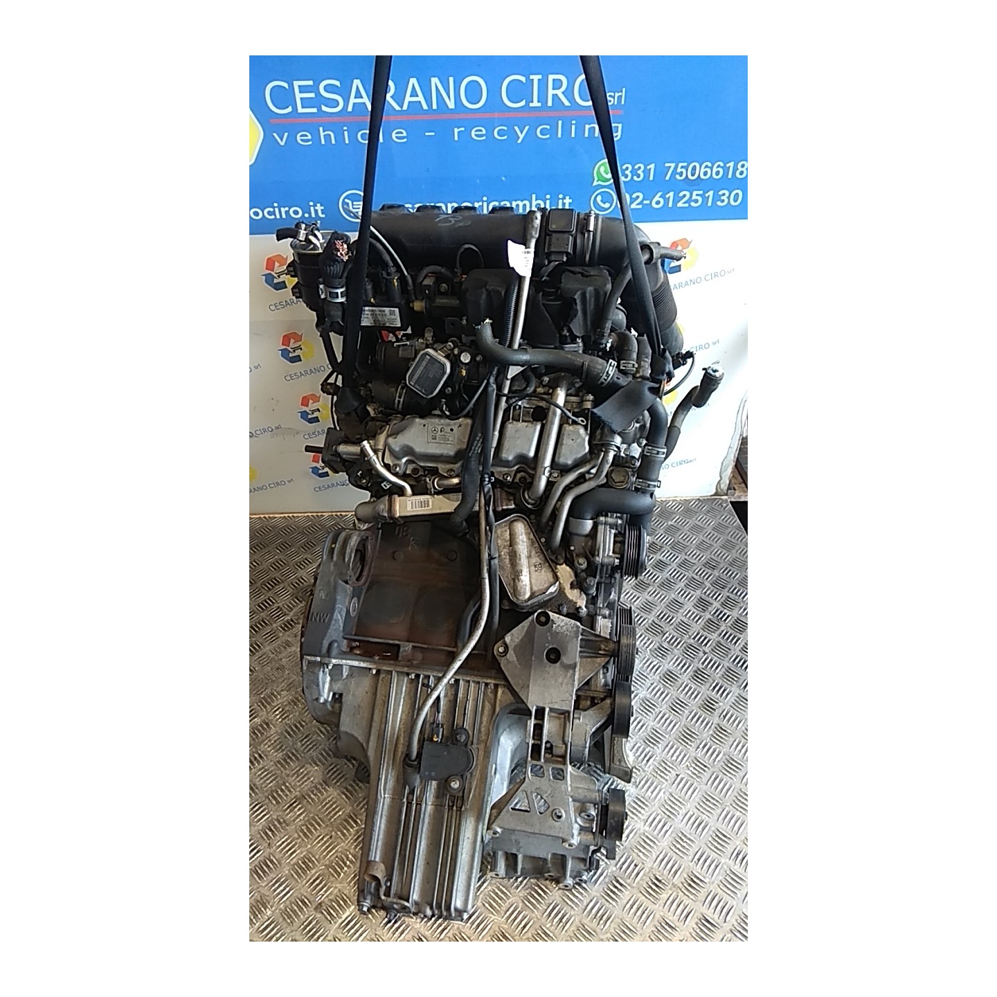 MOTORE COMPL. 025 MERCEDES-BENZ CLASSE A (W/C169) (07/04-04/13 640942 A6400105400