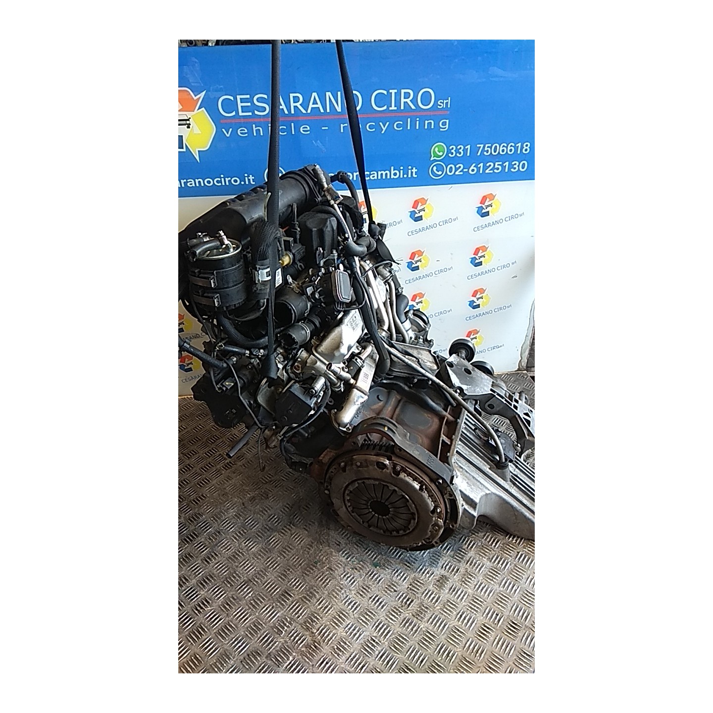 MOTORE COMPL. 025 MERCEDES-BENZ CLASSE A (W/C169) (07/04-04/13 640942 A6400105400