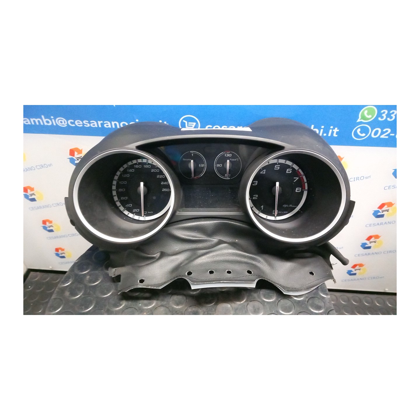 QUADRO STRUMENTI COMPL. S/CONTACHILOMETRI 013 ALFA ROMEO GIULIETTA (X7) (03/10-10/13) 940B1000 50527451