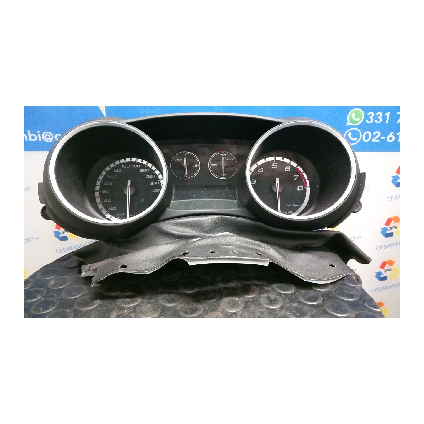 QUADRO STRUMENTI COMPL. S/CONTACHILOMETRI 013 ALFA ROMEO GIULIETTA (X7) (03/10-10/13) 940B1000 50527451