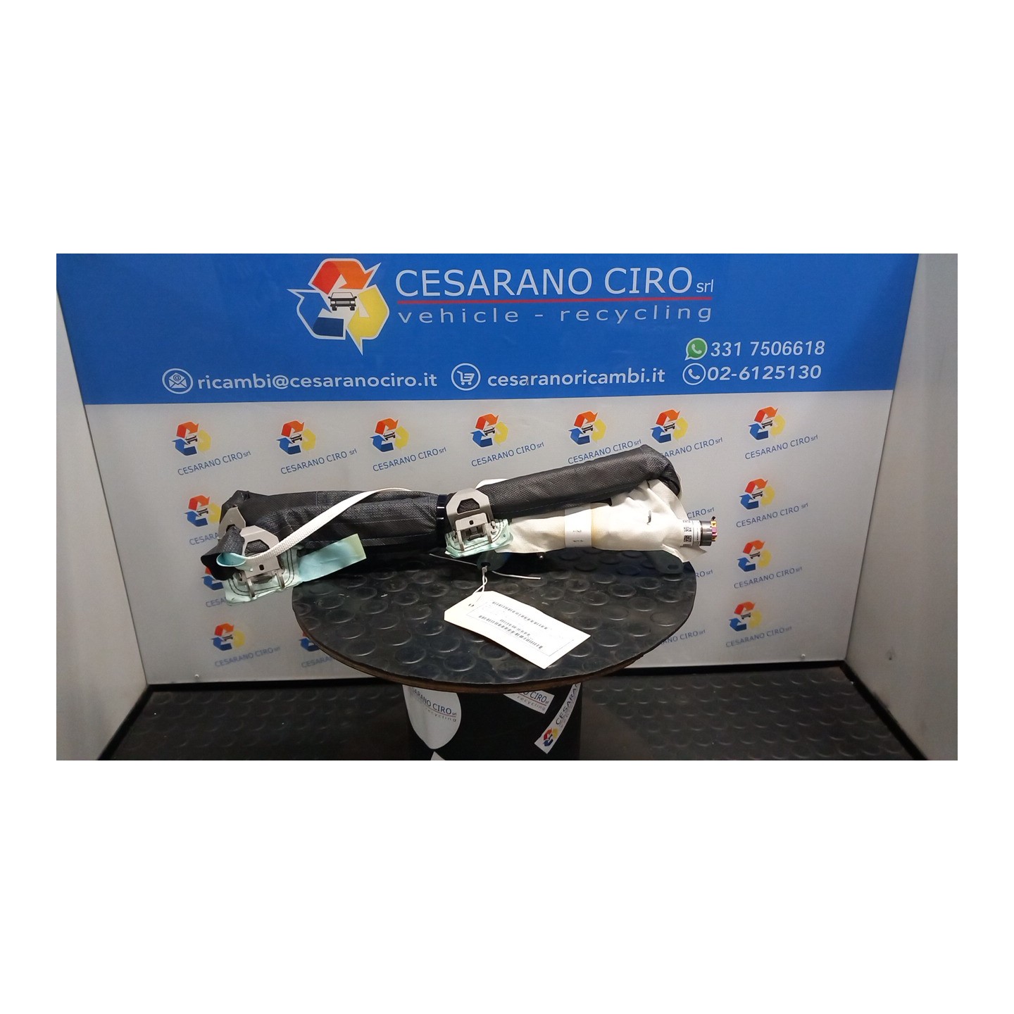 DISPOSITIVO AIRBAG A TENDINA SX. 020 ALFA ROMEO GIULIETTA (X7) (03/10-10/13) 940B1000 52003600