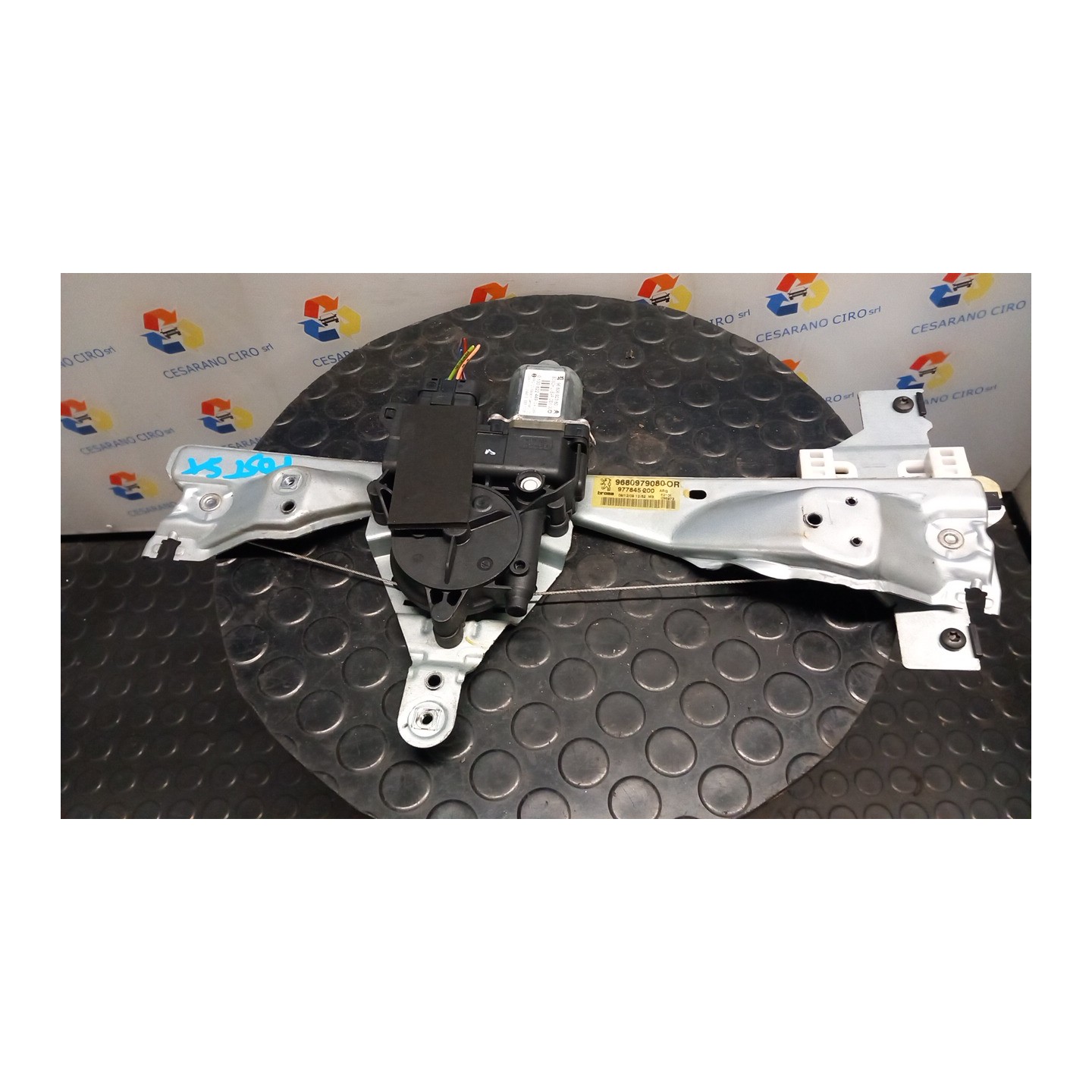 ALZACRISTALLO ELETTR. PORTA POST. SX. 053 PEUGEOT 308 (08/07-03/14) 9HZ 9223E5