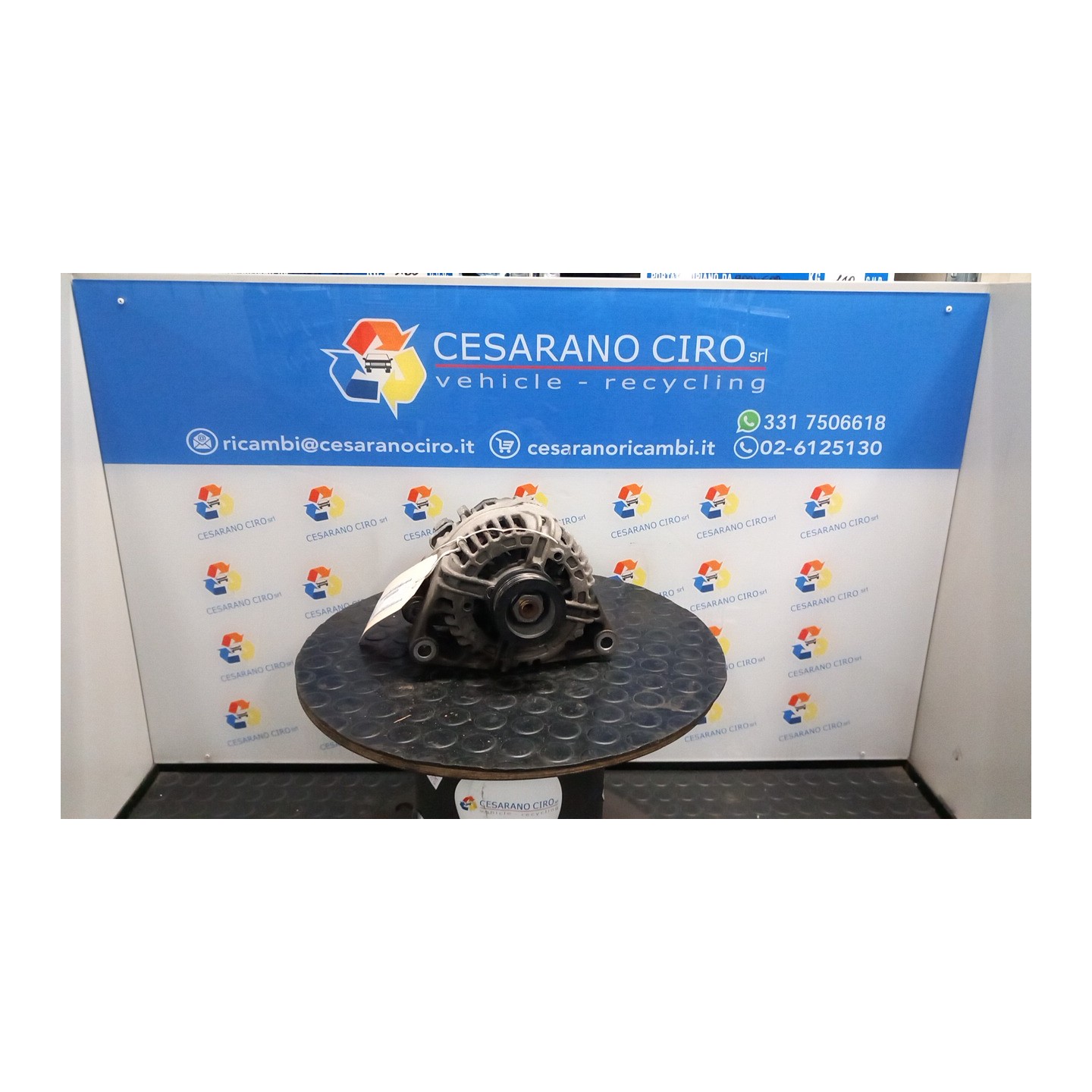 ALTERNATORE 100AMP 056 OPEL MERIVA (X03) (03/03-12/10) Z14XEP 93180417