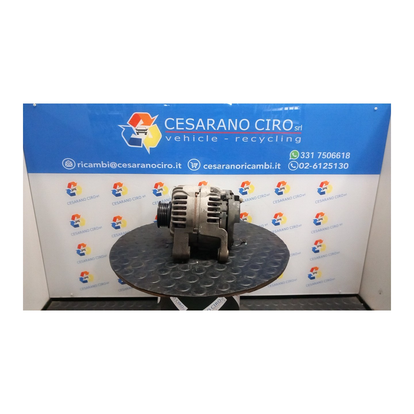 ALTERNATORE 100AMP 056 OPEL MERIVA (X03) (03/03-12/10) Z14XEP 93180417
