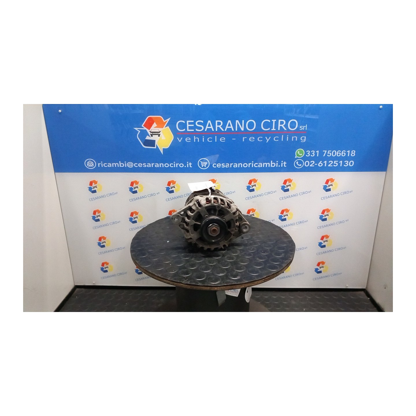 ALTERNATORE VALEO 80AMP 070 CHEVROLET (DAEWOO) KALOS (T200) (09/02-01/05) B12S1 96652100