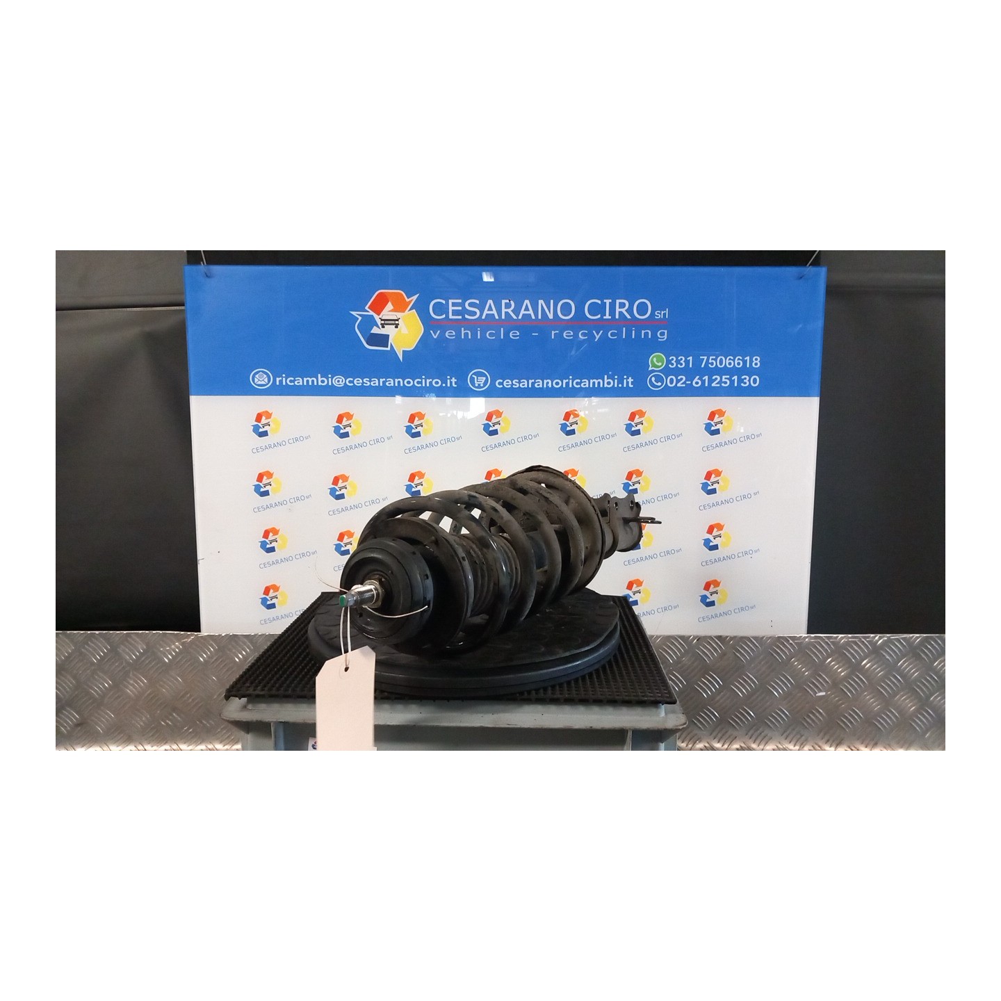 AMMORTIZZATORE ANT. SX. 074 CHEVROLET (DAEWOO) KALOS (T200) (09/02-01/05) B12S1 96586885