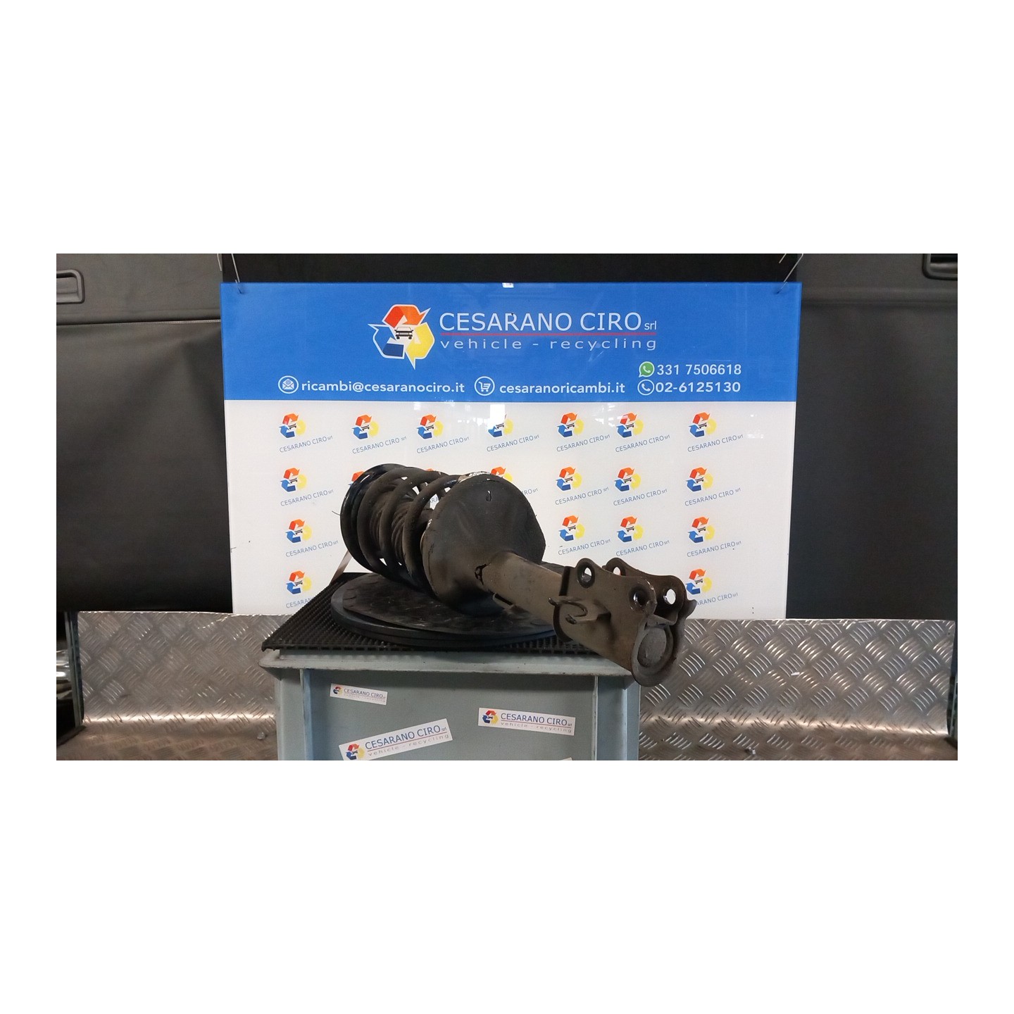 AMMORTIZZATORE ANT. SX. 074 CHEVROLET (DAEWOO) KALOS (T200) (09/02-01/05) B12S1 96586885