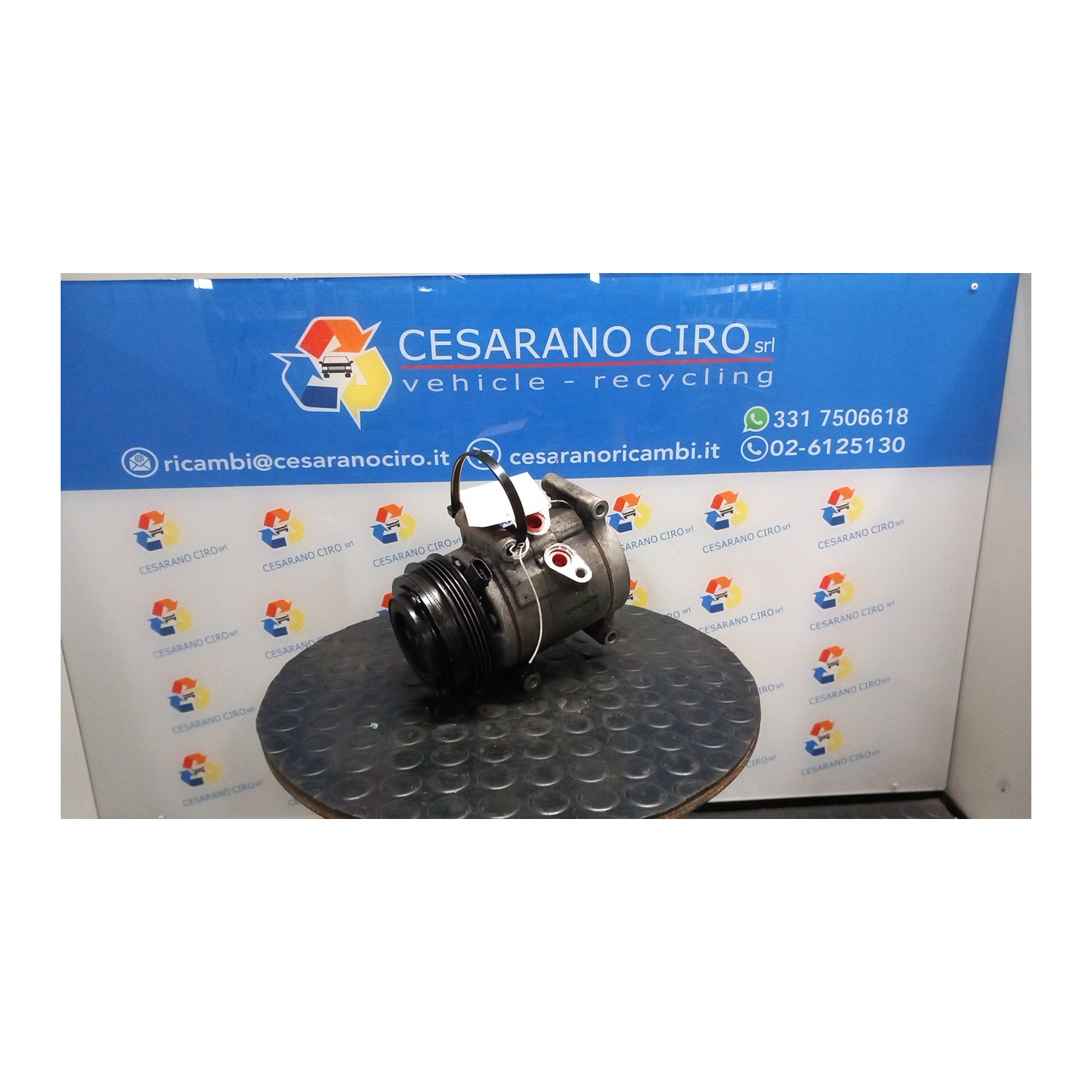 COMPRESSORE A/C 078 CHEVROLET (DAEWOO) SPARK (M300) (01/10-12/15) B10D1 94558244