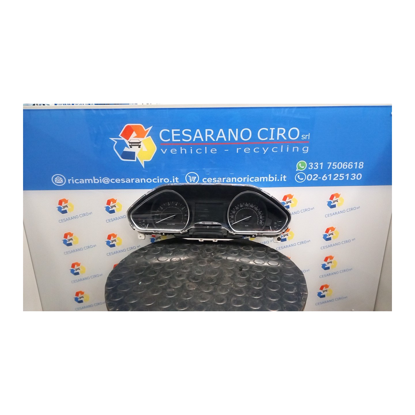 QUADRO STRUMENTI COMPL. C/MATRICE 115 PEUGEOT 208 (04/15-) HM01 9822633180