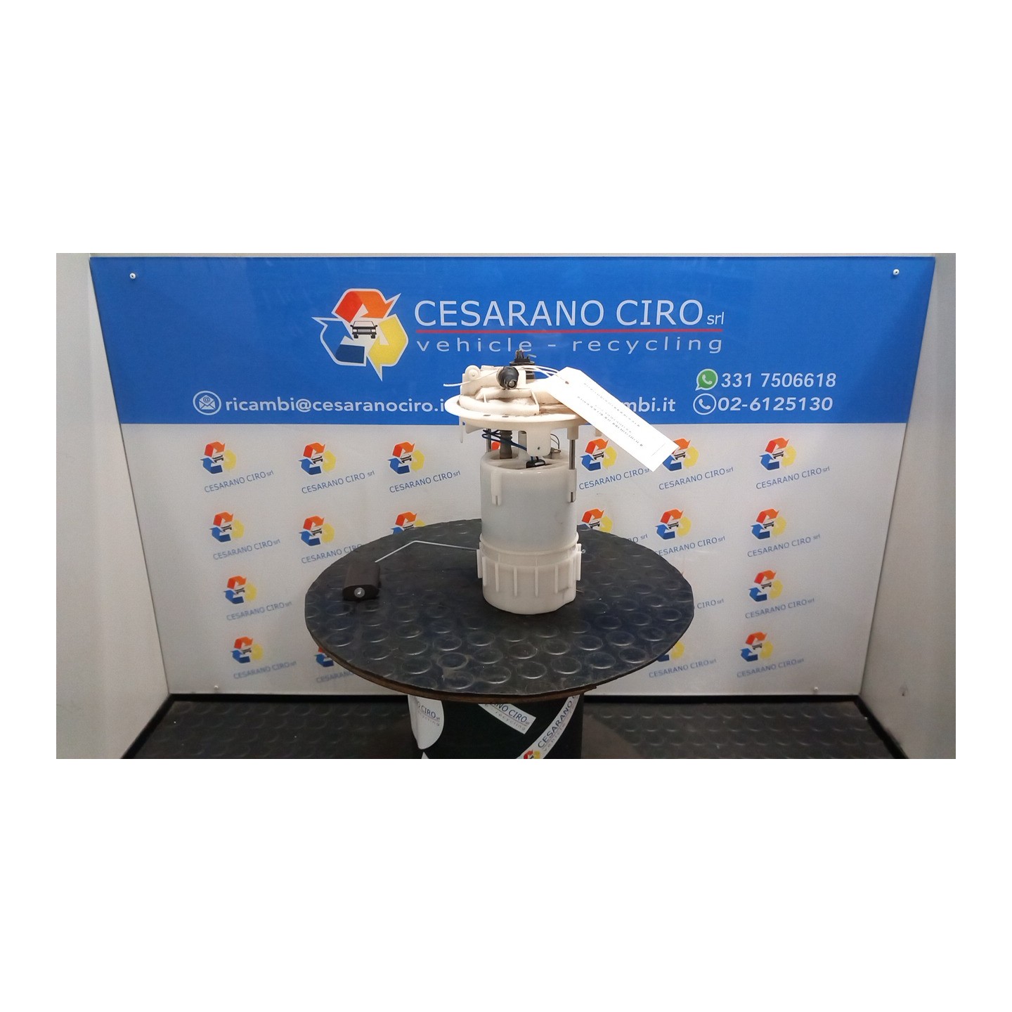 POMPA CARBURANTE C/TRASDUTTORE (GALLEGGIANTE) P/FILTRO INTERNO SERBATOIO 118 PEUGEOT 208 (04/15-) HM01 9674466680