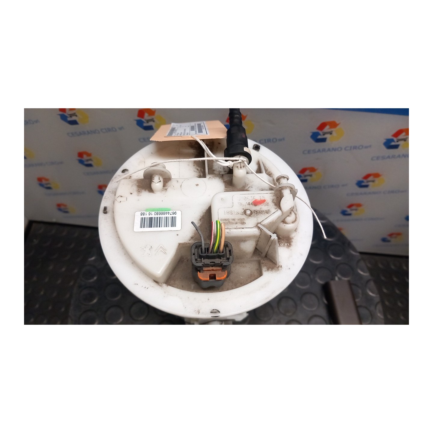 POMPA CARBURANTE C/TRASDUTTORE (GALLEGGIANTE) P/FILTRO INTERNO SERBATOIO 118 PEUGEOT 208 (04/15-) HM01 9674466680