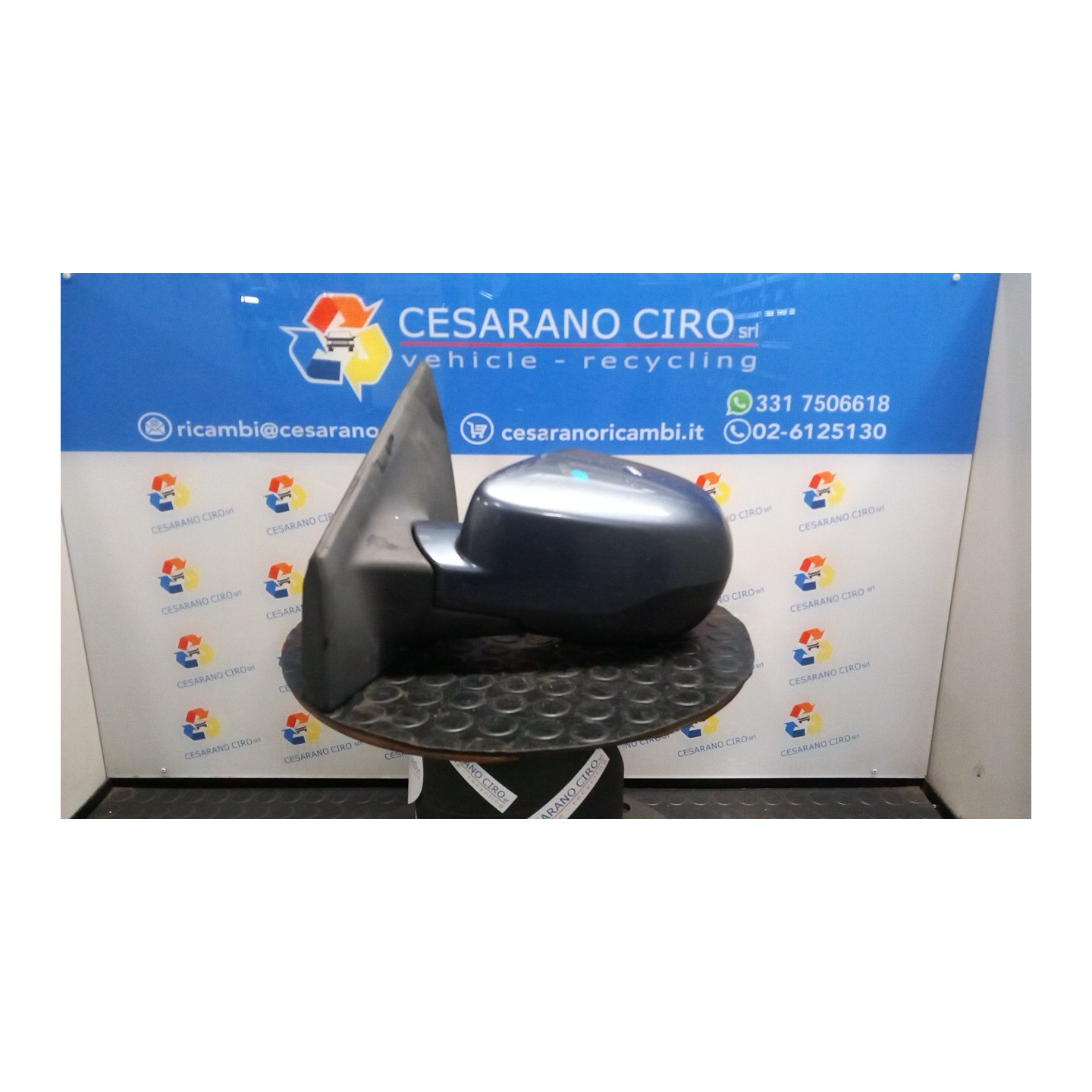 RETROVISORE EST. REGOLAZ. ELETTR. RETROVISORI ESTERNI 01 SX. 140 RENAULT CLIO 3A SERIE (05/09-) K9K67 7701071870