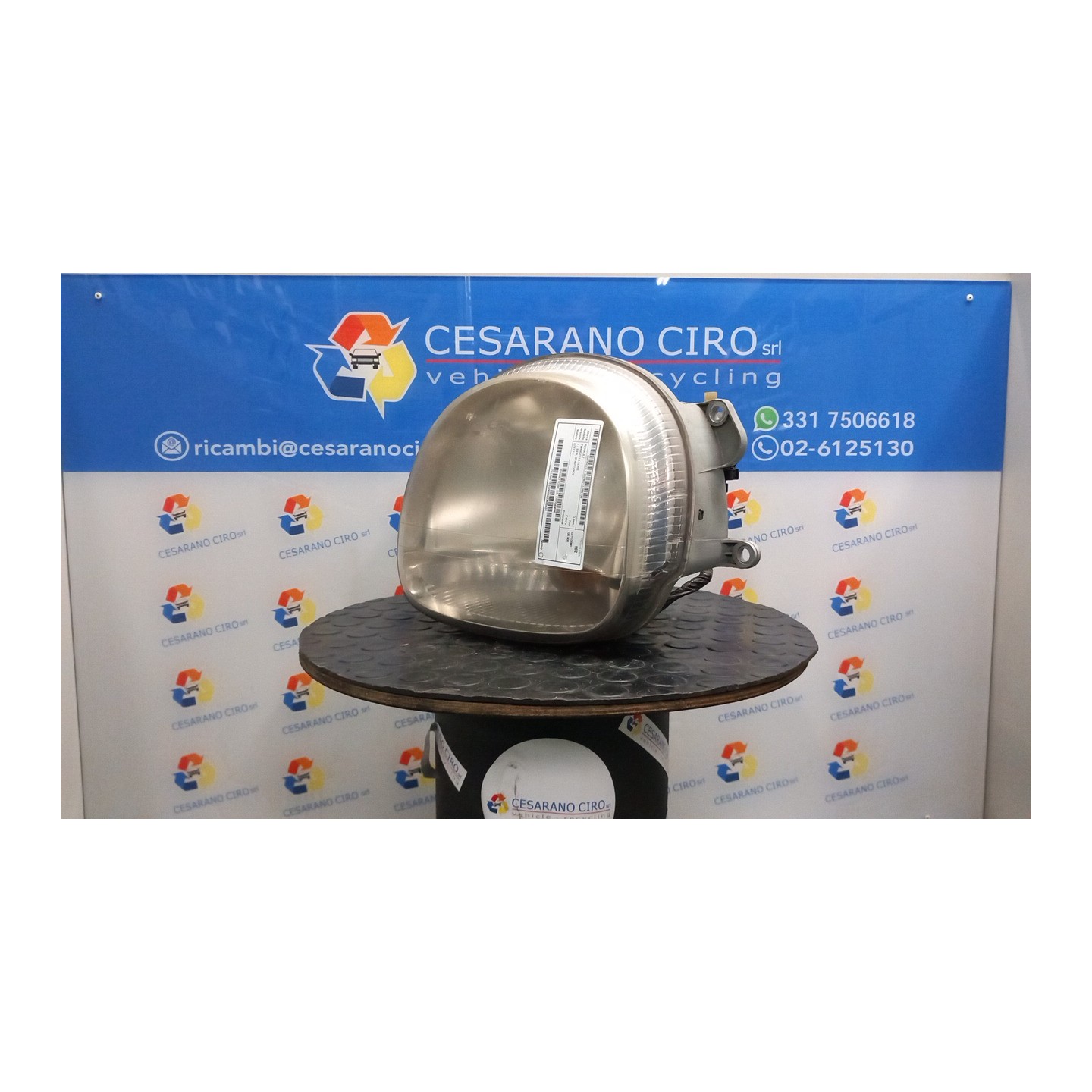 PROIETTORE SX. 158 RENAULT TWINGO 1A SERIE (08/98-09/07) D7FF7 7701049686
