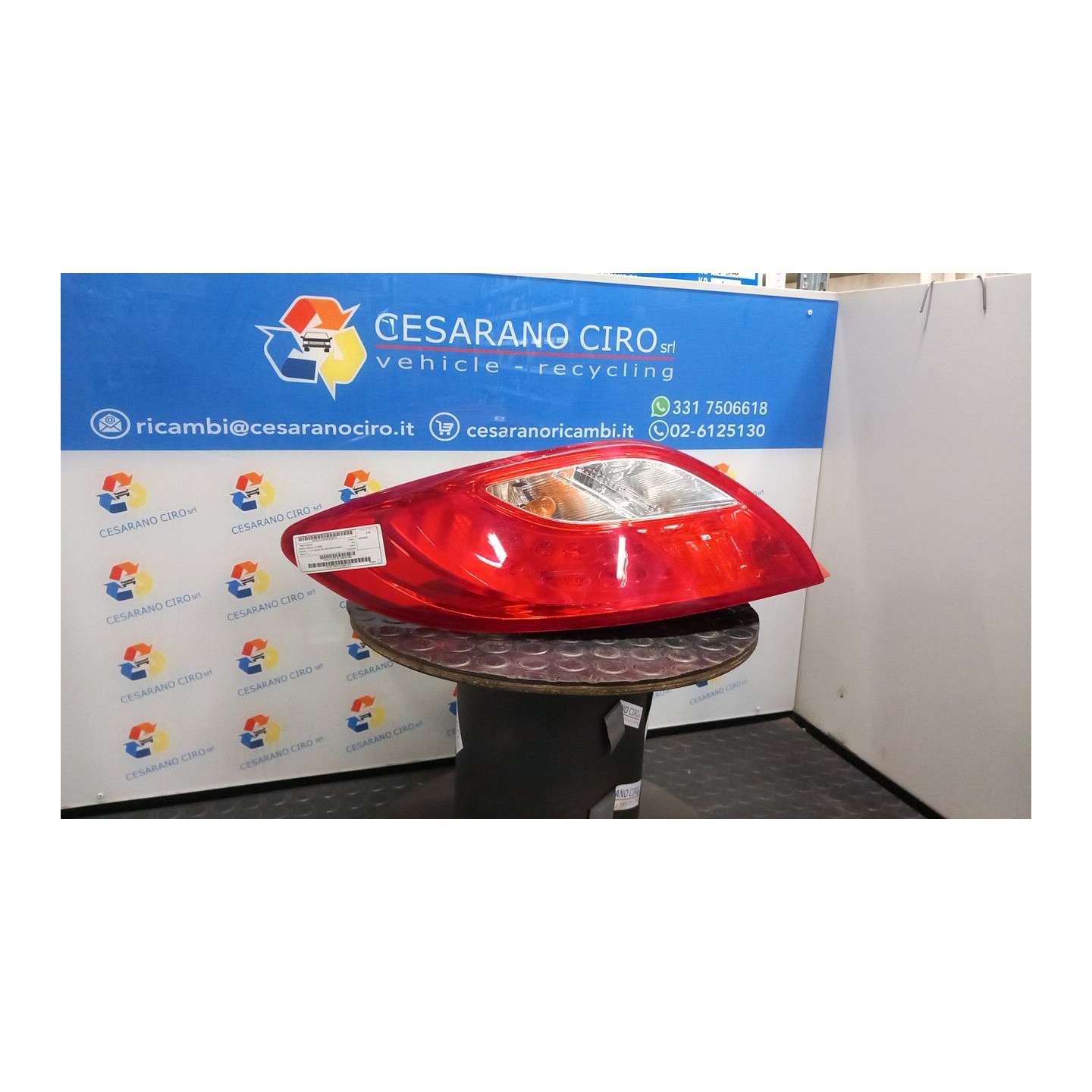 FANALE POST. SX. 174 MAZDA MAZDA 2 2A SERIE (08/07-12/14 ZJ D65151160M